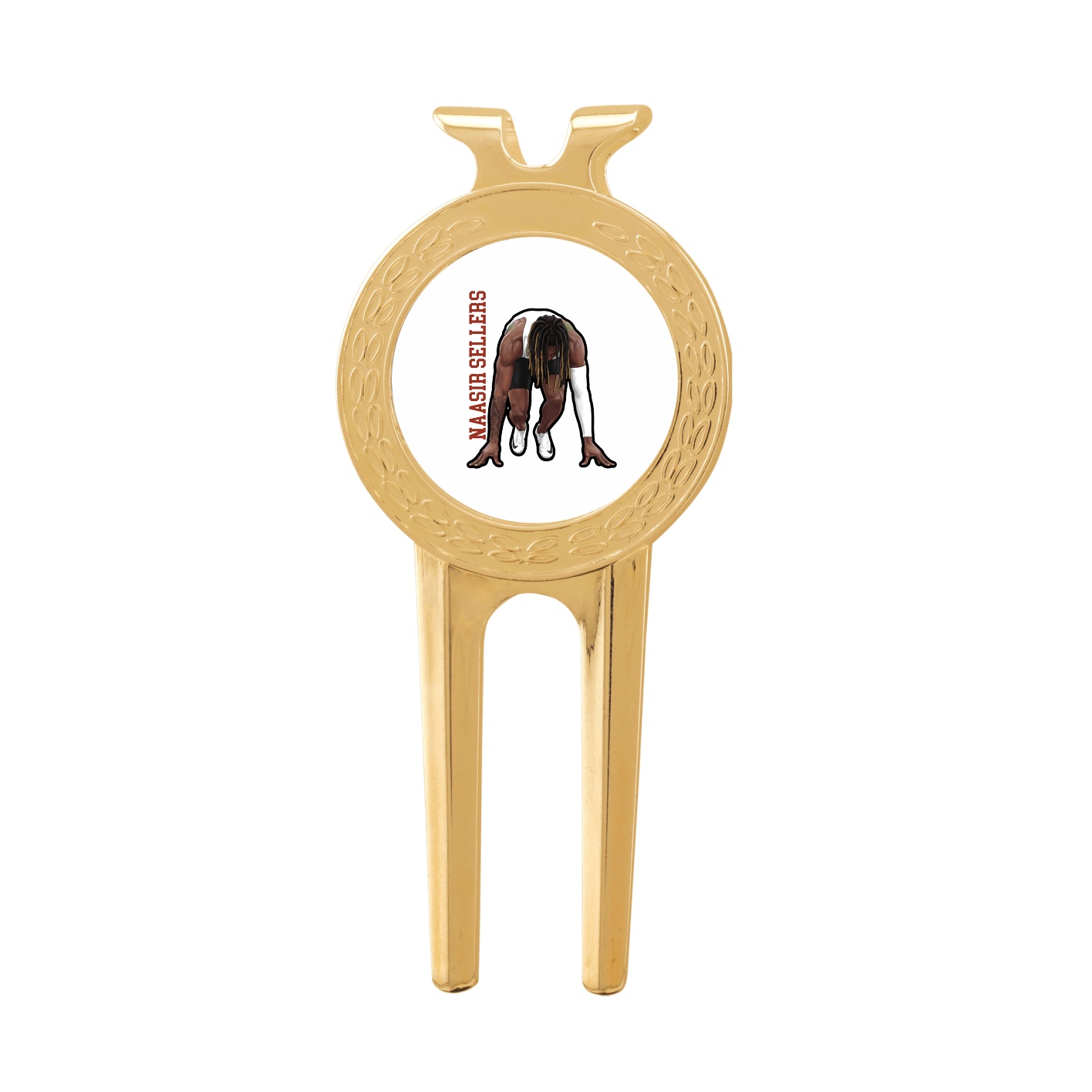 Divot Tool with Ball Marker — Name Vertical in Classic