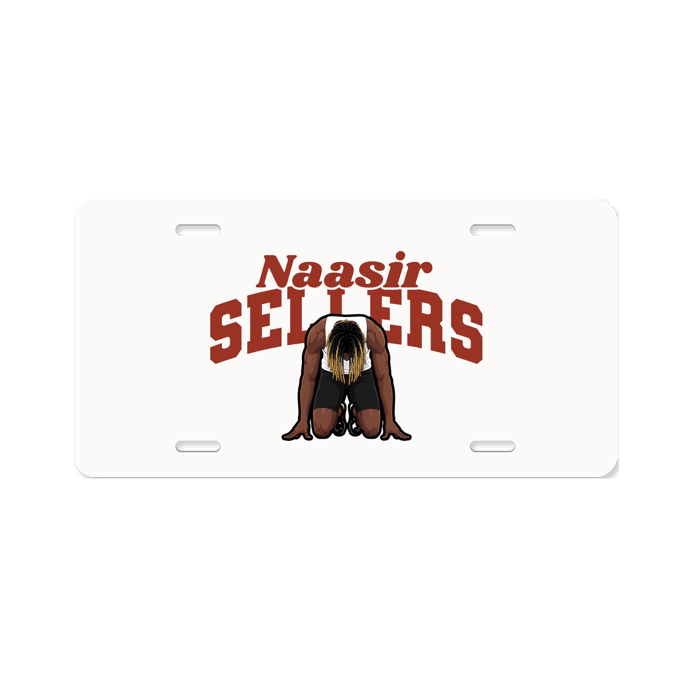 License Plate — Signature Arch in Classic