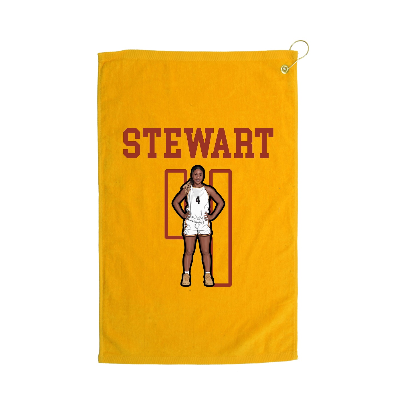Golf Towel — Shirsey in Gold