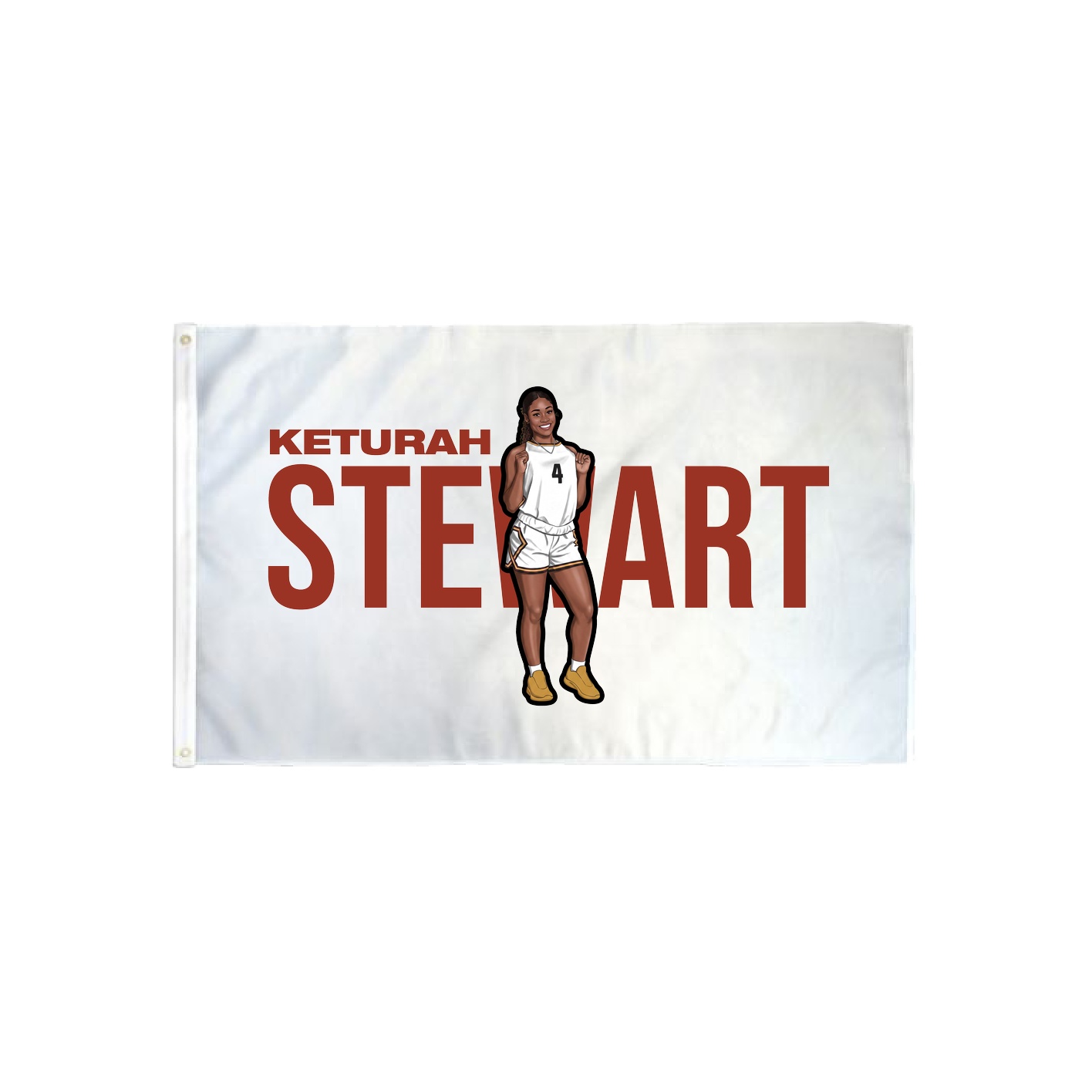 3x5 Flag — Player Name in Classic