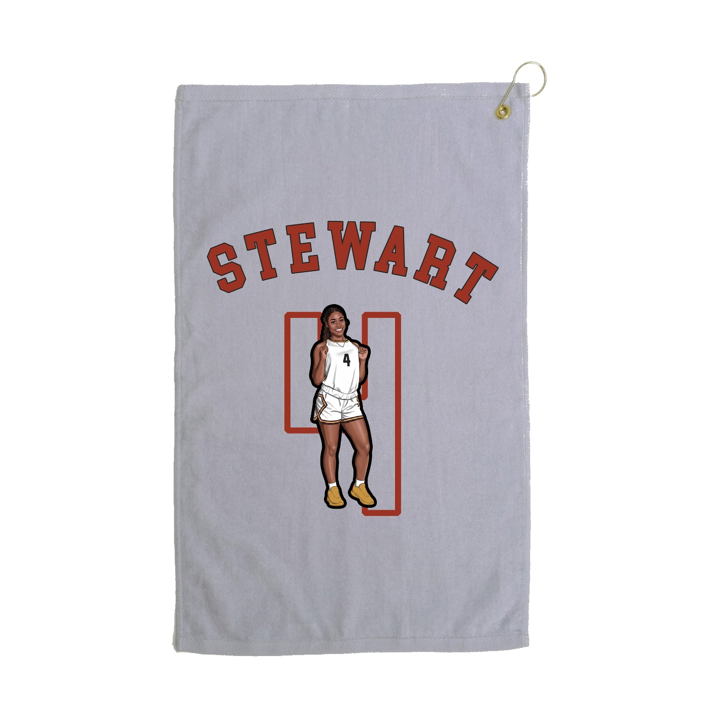 Golf Towel — Shirsey Arch in Grey