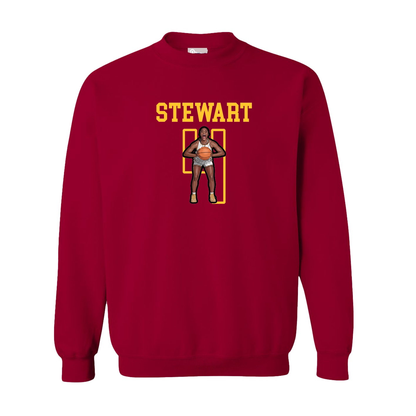 Fleece Crew — Shirsey in Cardinal