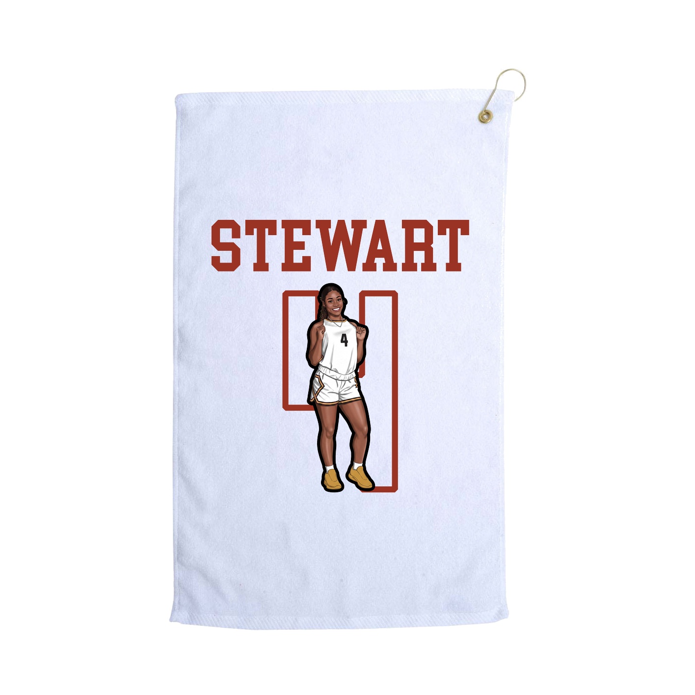 Golf Towel — Shirsey in White