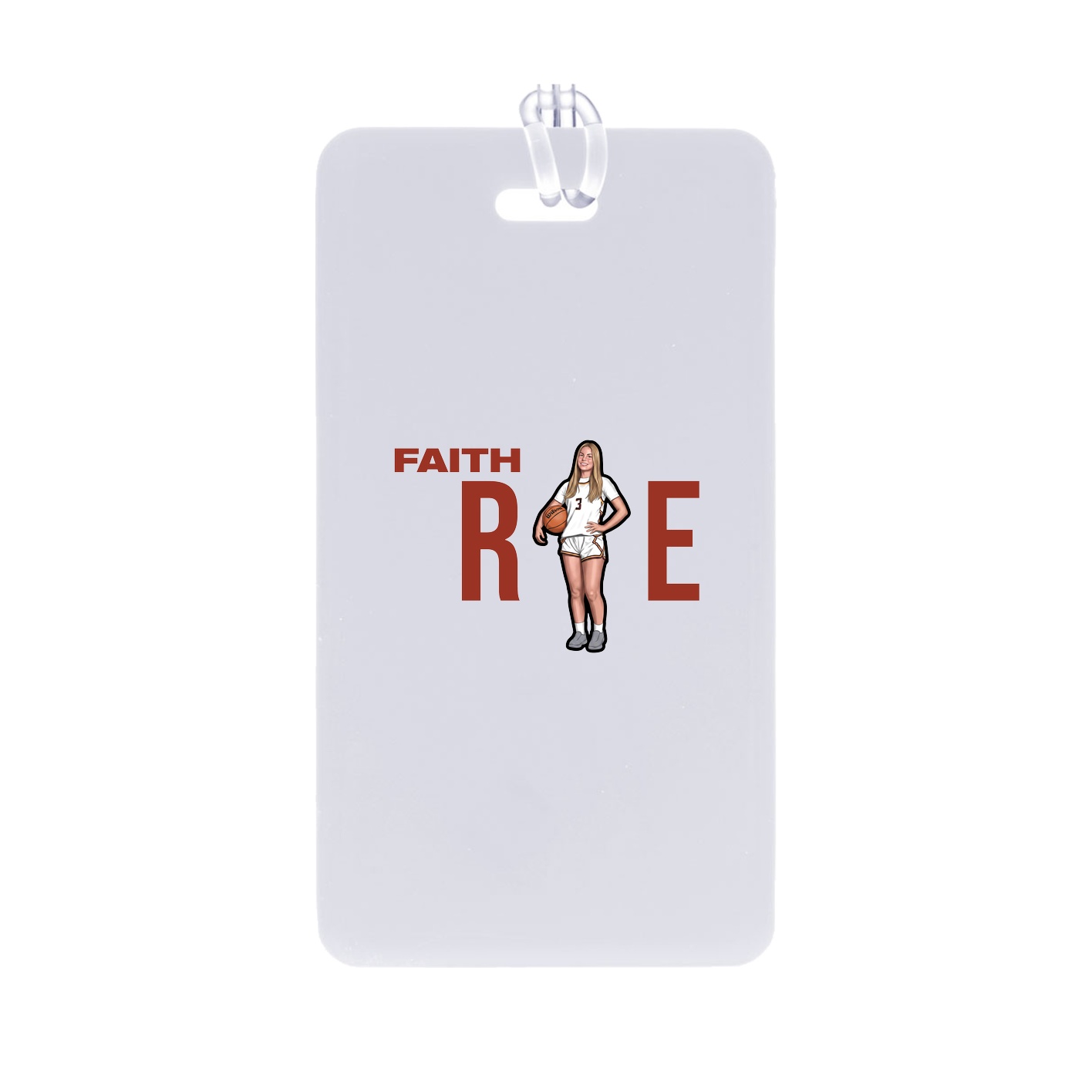 Bag Tag — Player Name in Classic