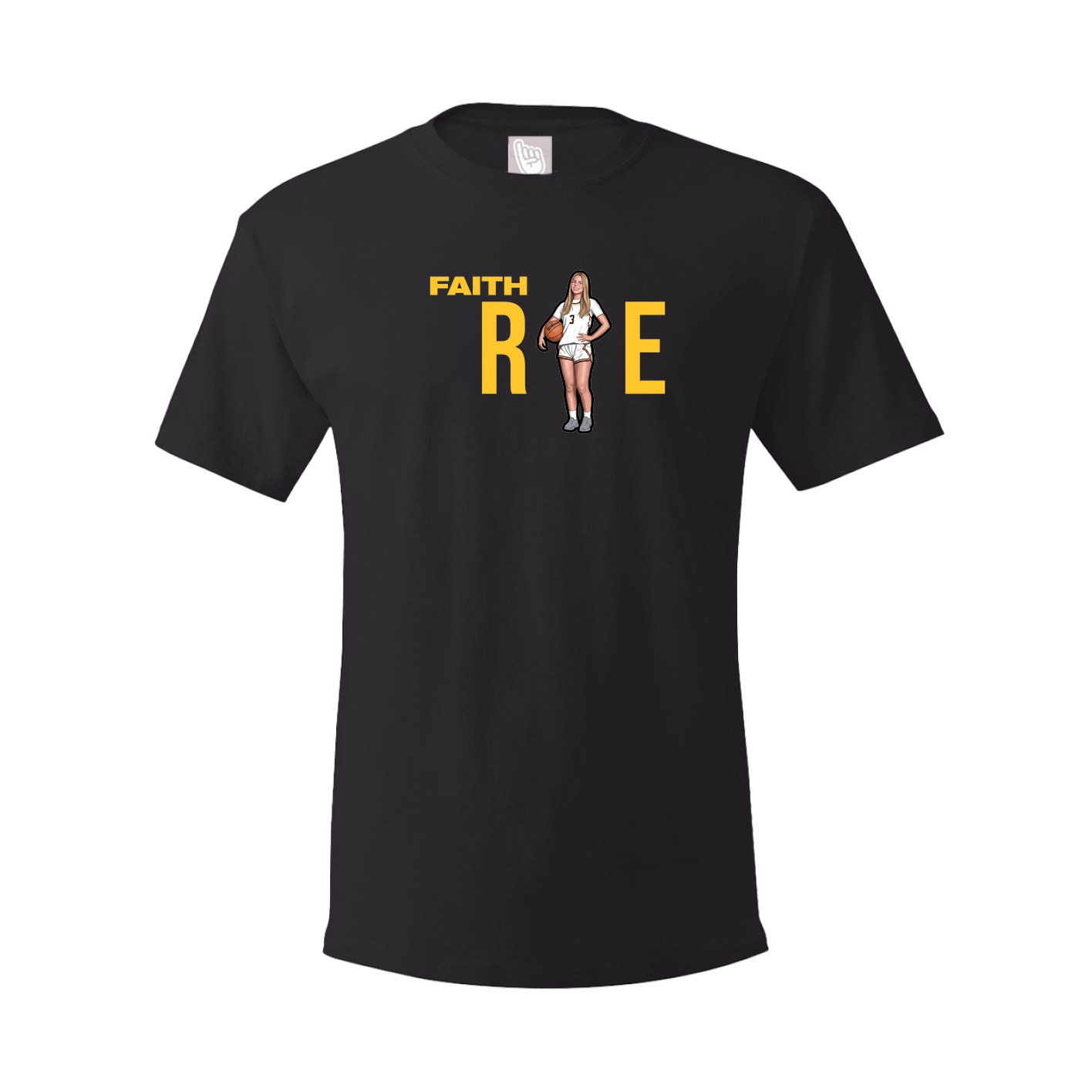 Tee — Player Name in Black