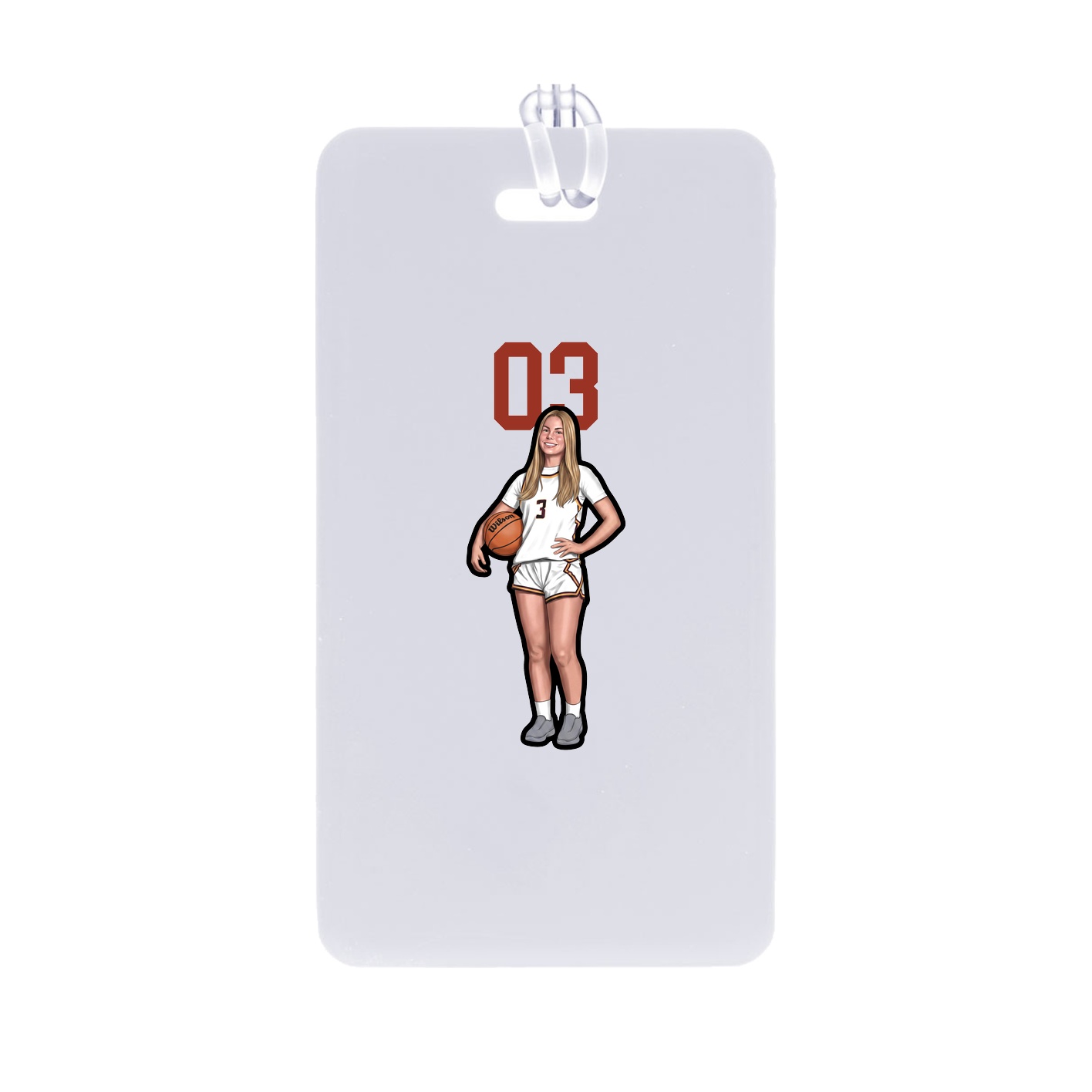 Bag Tag — Number Top in Classic
