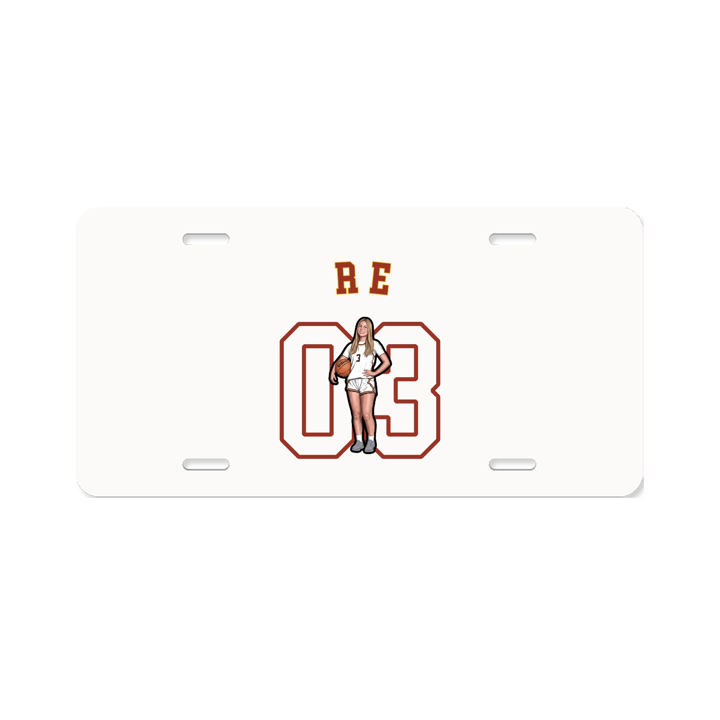 License Plate — Shirsey Arch in Classic