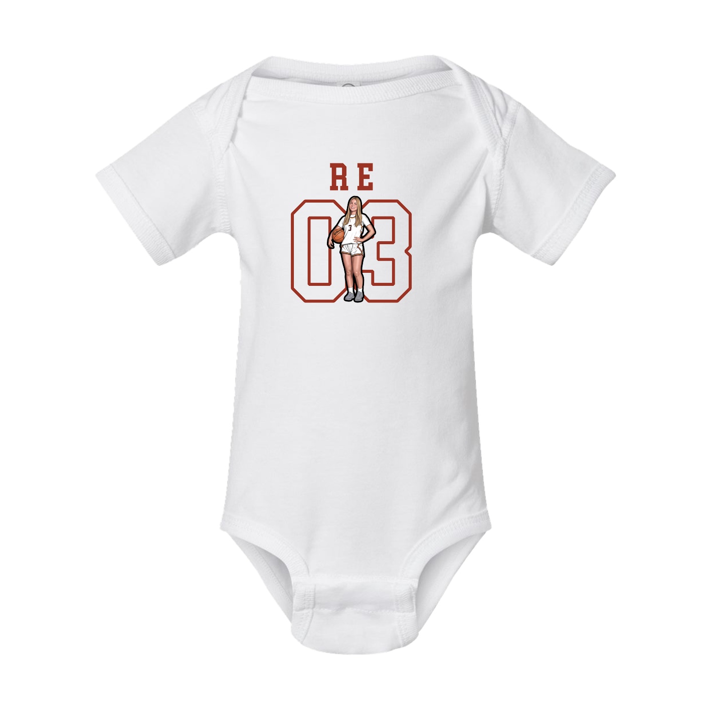 Baby Onesie — Shirsey in White