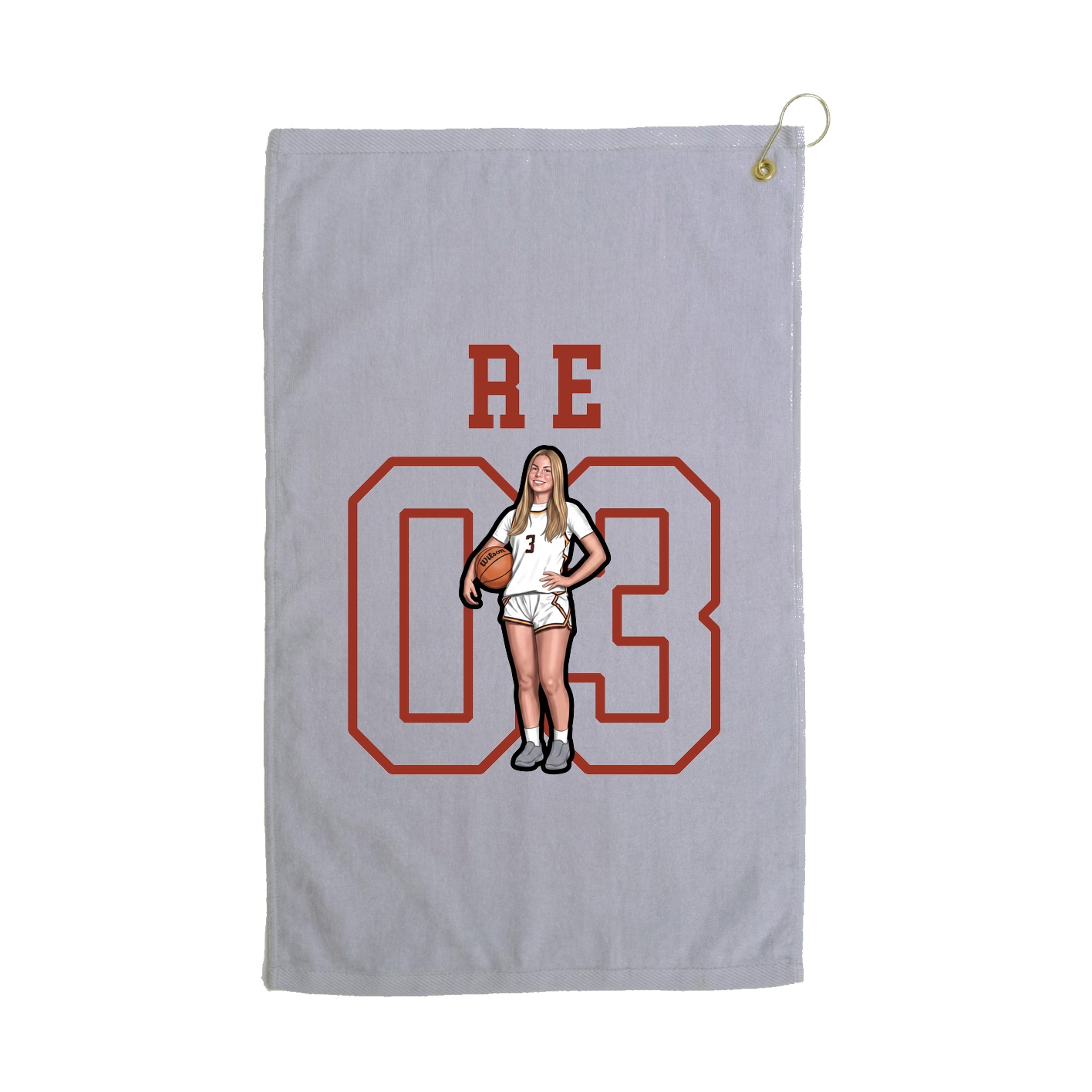 Golf Towel — Shirsey in Grey