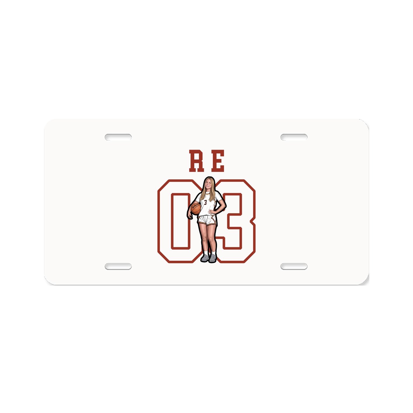 License Plate — Shirsey in Classic