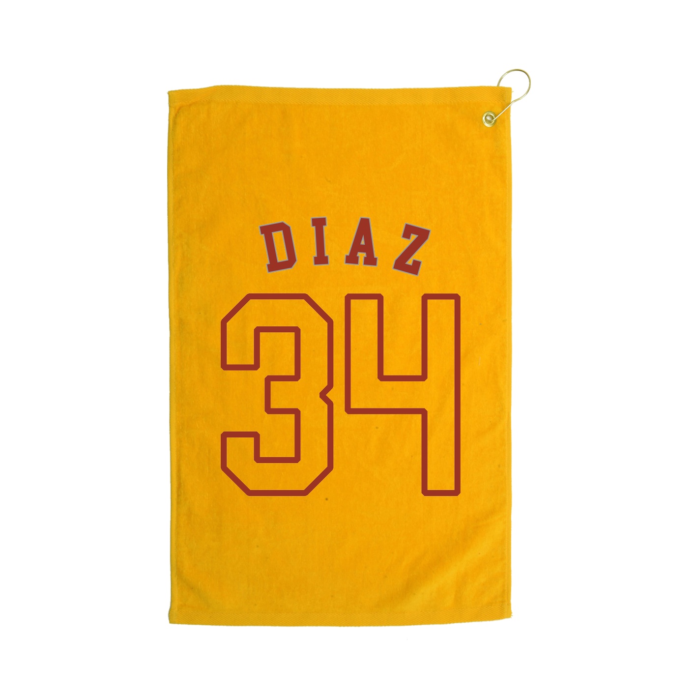 Golf Towel — Shirsey Arch in Gold