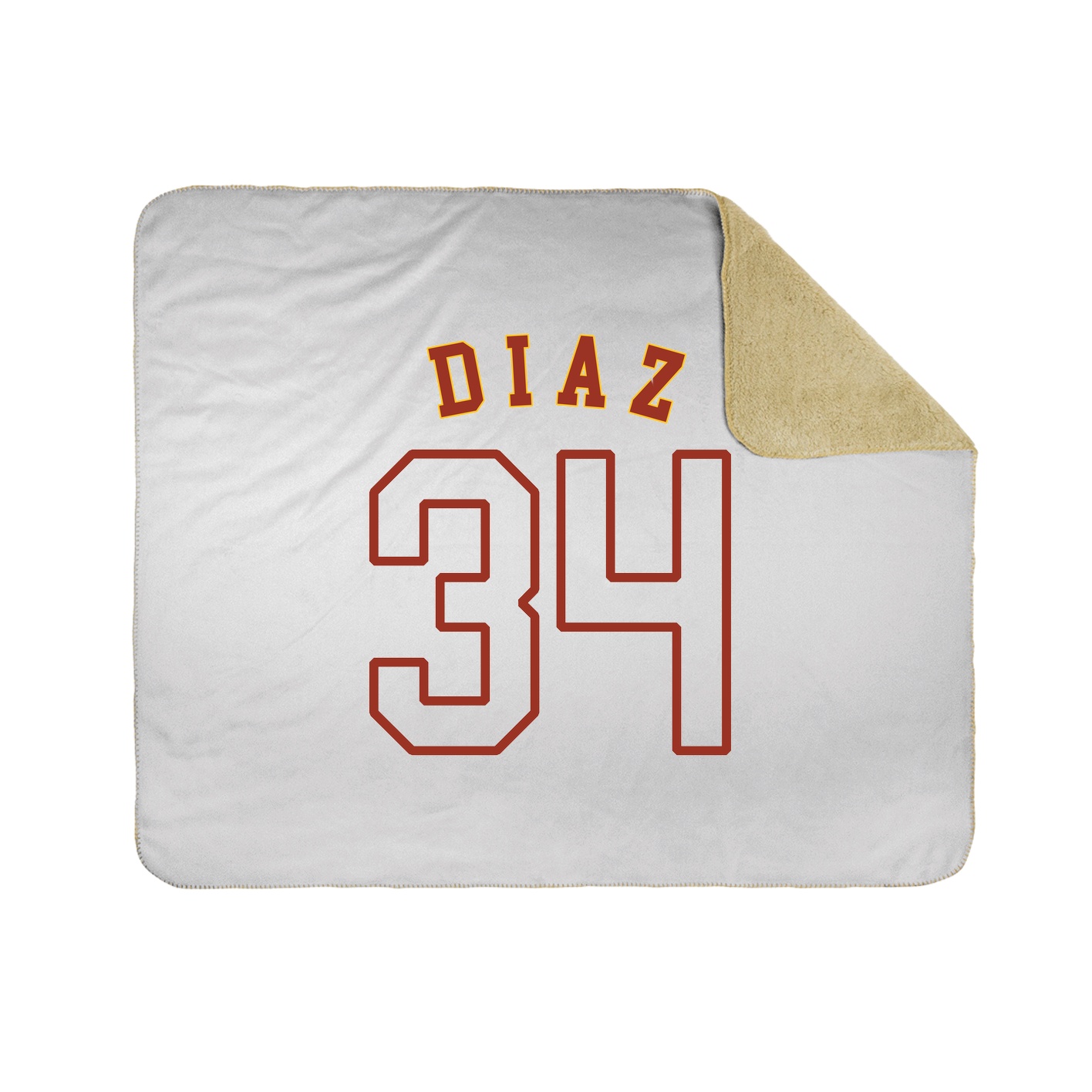 Throw Blanket — Shirsey Arch in White