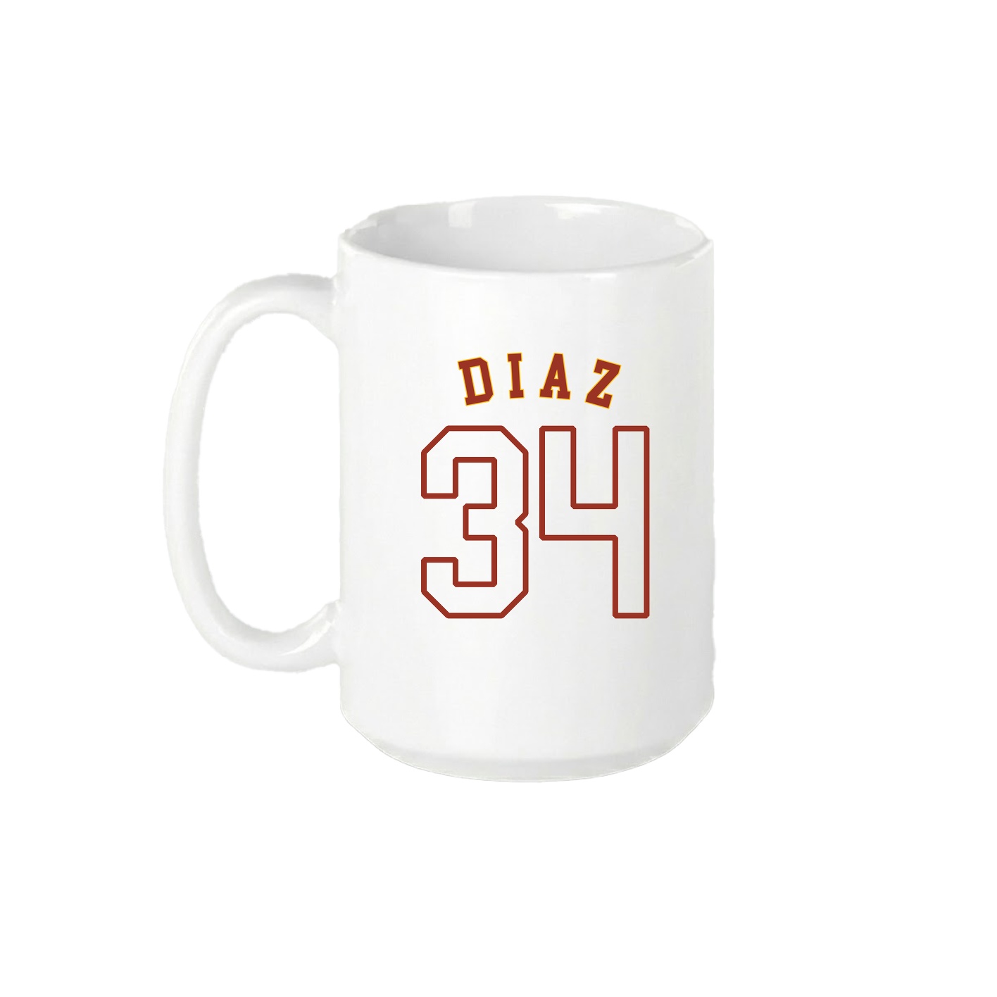 15oz Coffee Mug — Shirsey Arch in White
