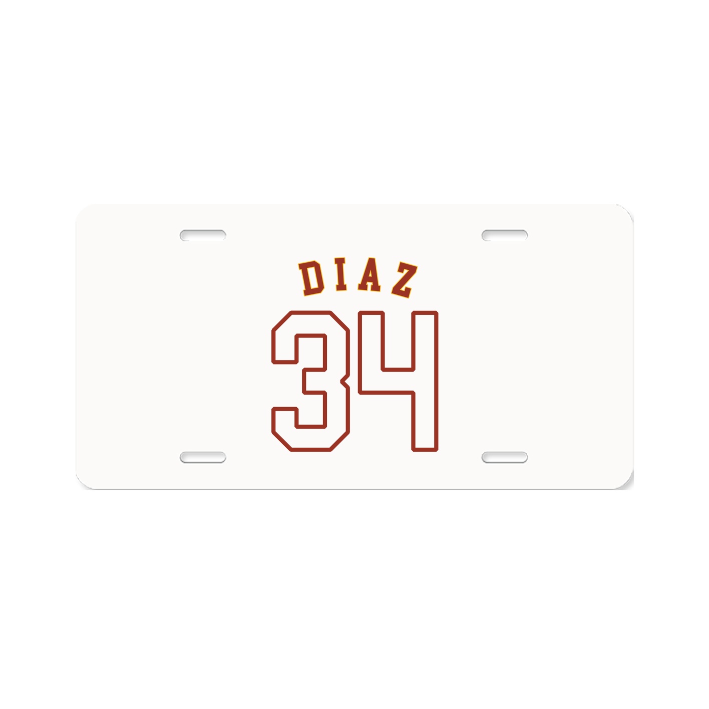 License Plate — Shirsey Arch in Classic