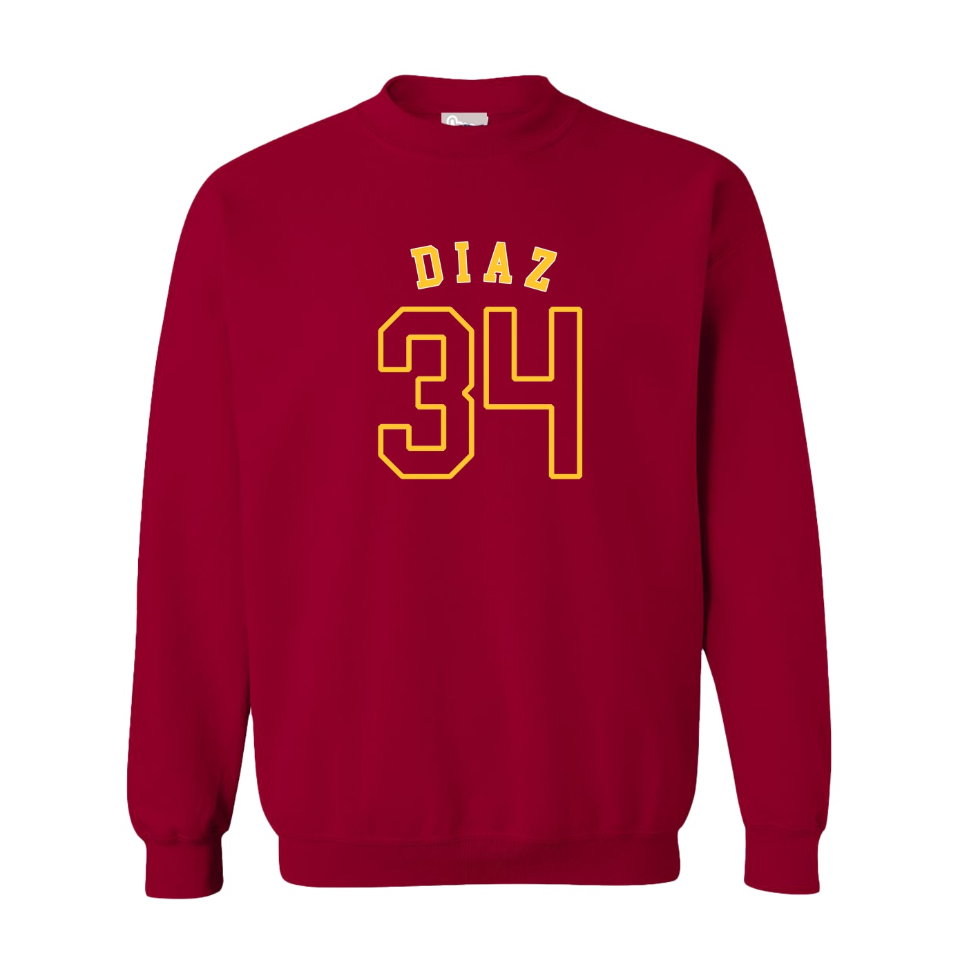 Fleece Crew — Shirsey Arch in Cardinal