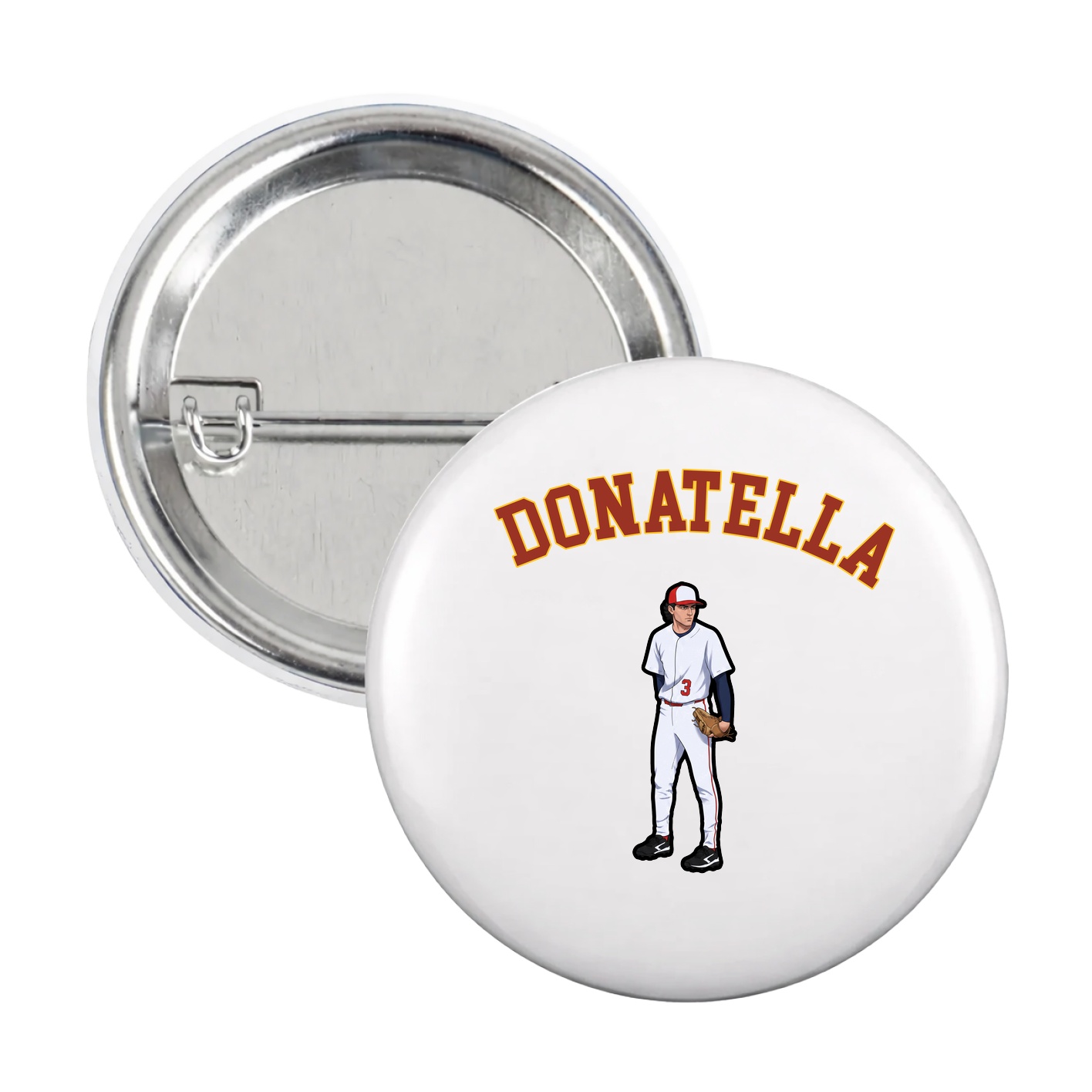 Game Day Button — Shirsey Arch in White