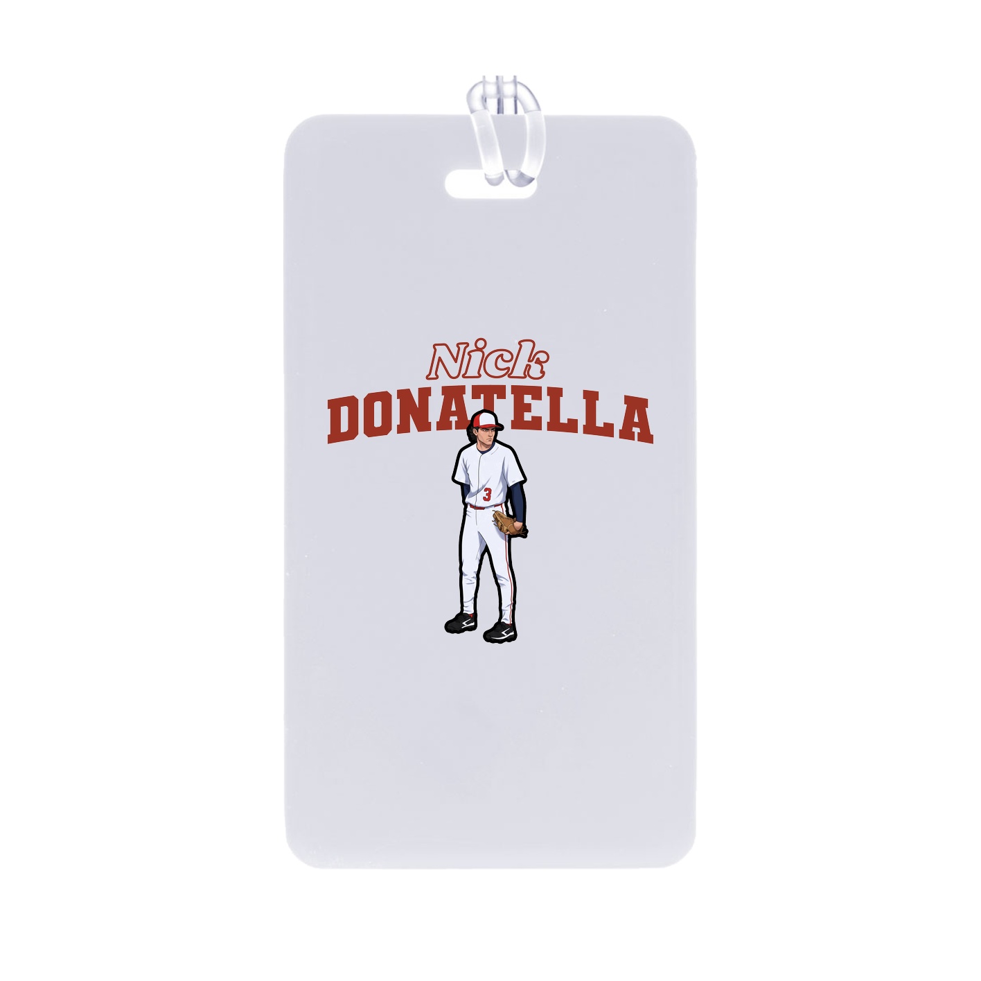 Bag Tag — Name Arch in Classic