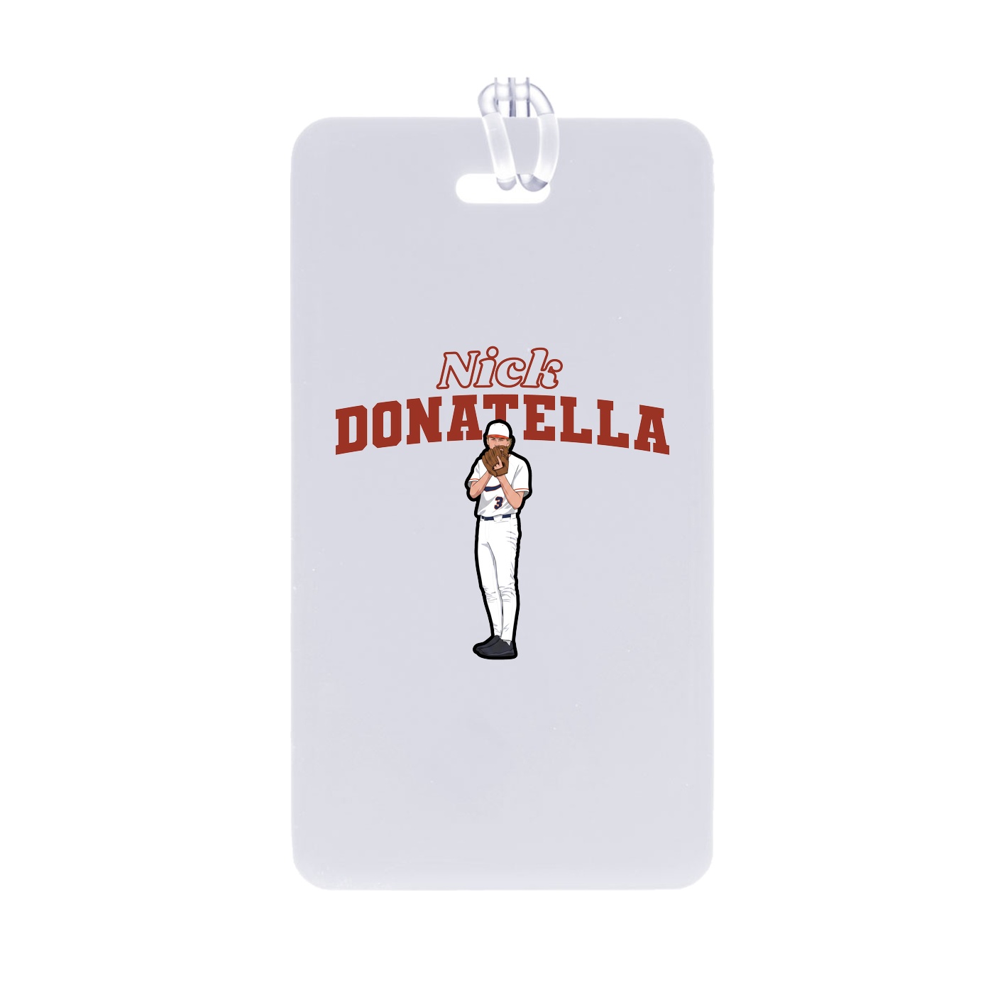 Bag Tag — Name Arch in Classic