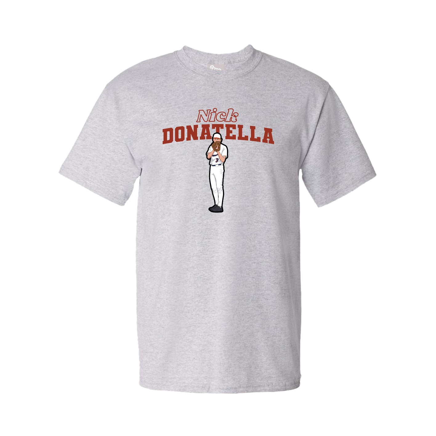 Tee — Name Arch in Grey