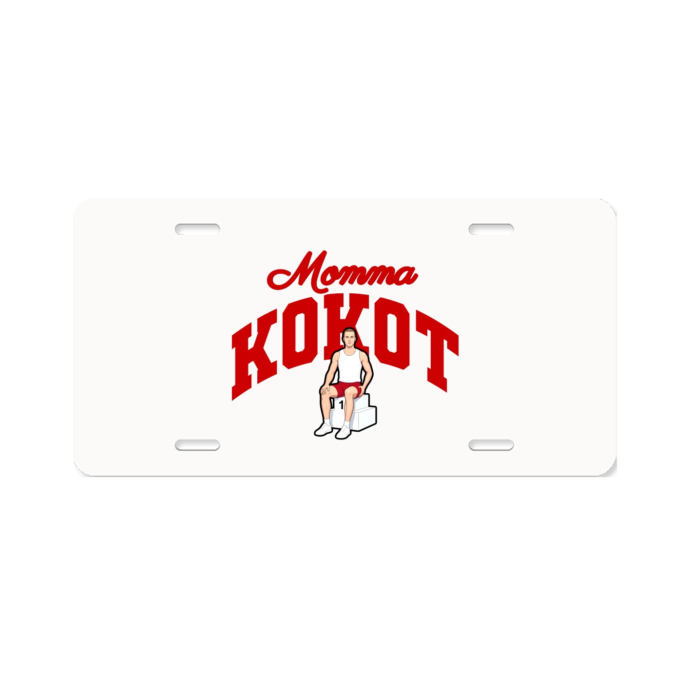 License Plate — Mothers Day Arch in Classic