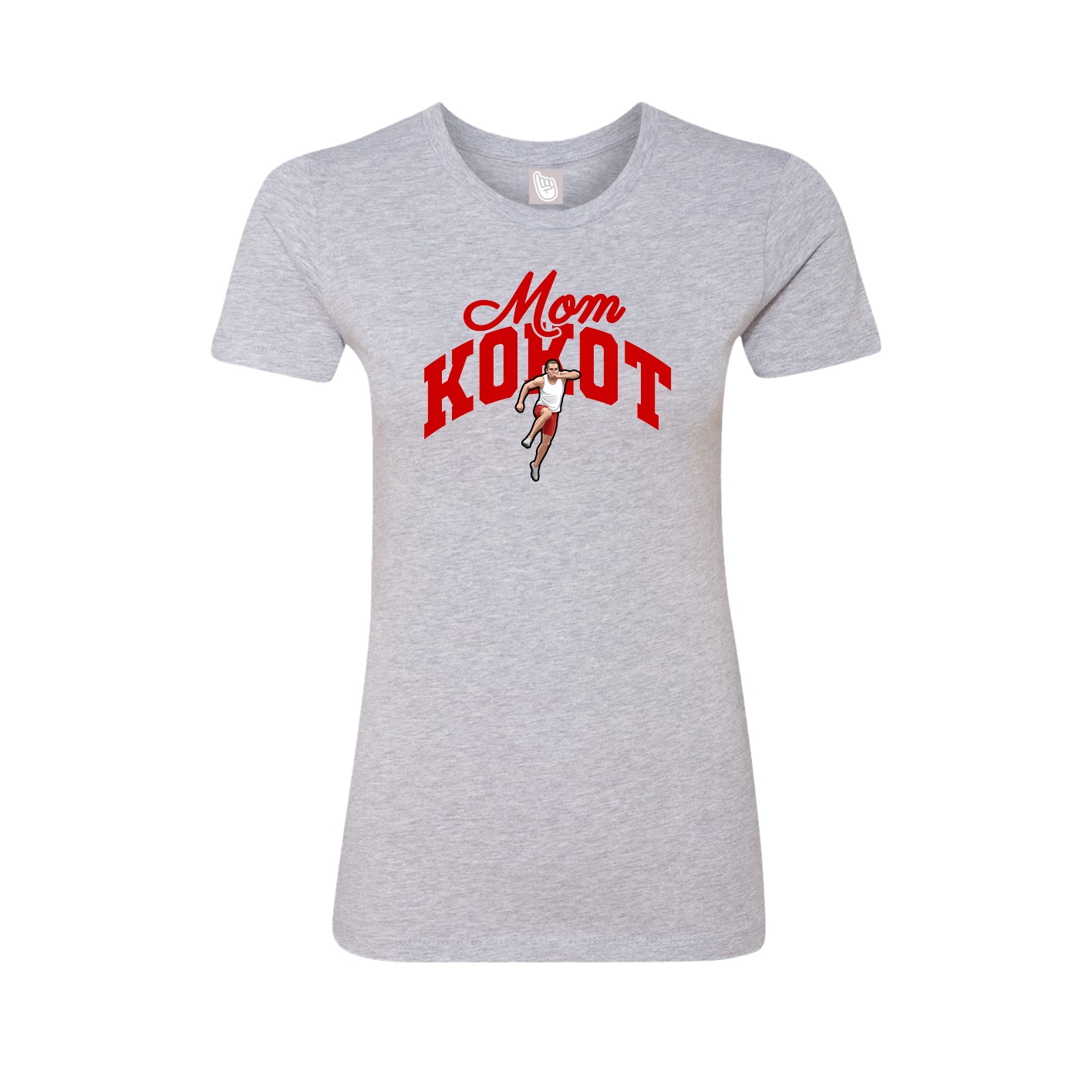 Womens Tee — Mothers Day Arch in Grey