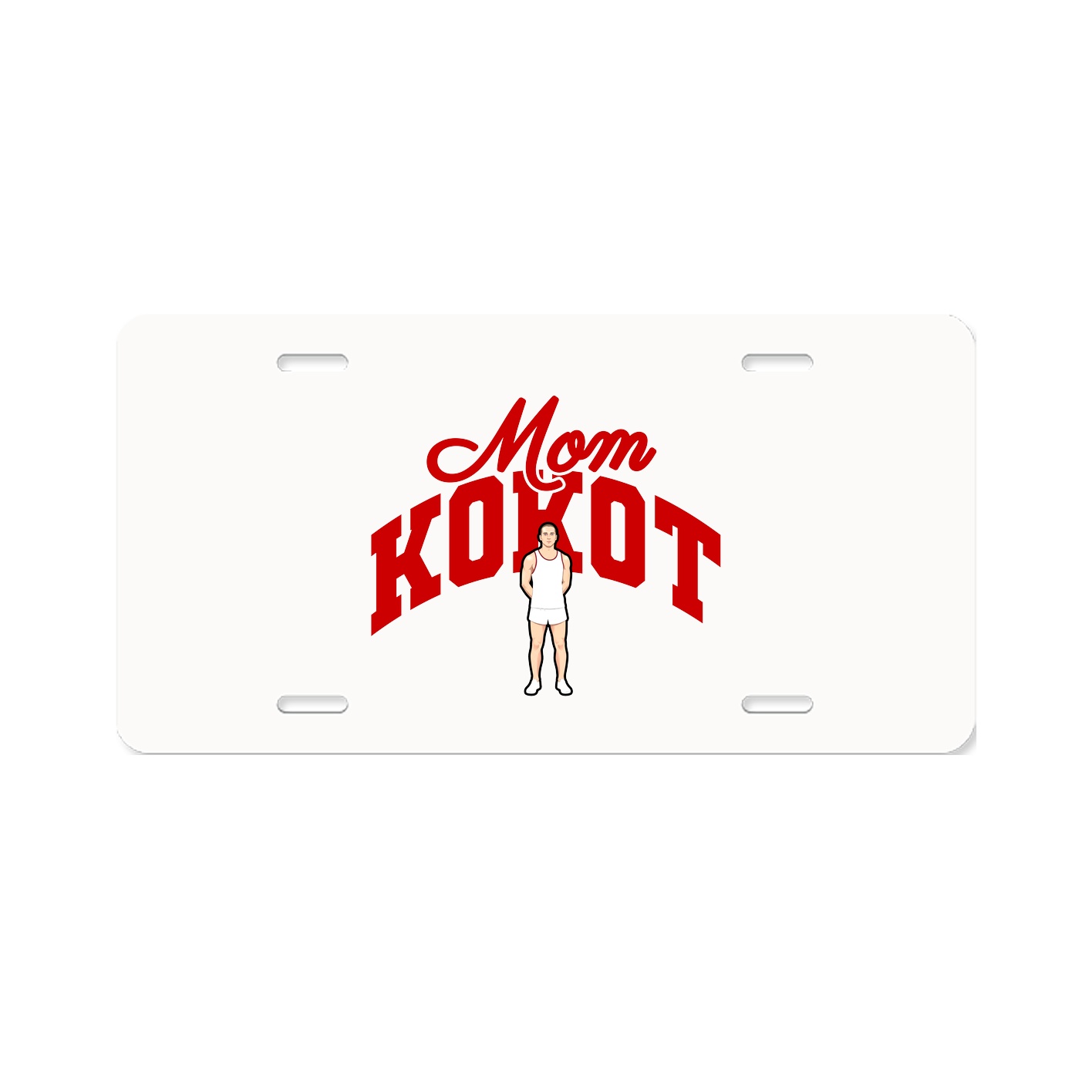 License Plate — Mothers Day Arch in Classic