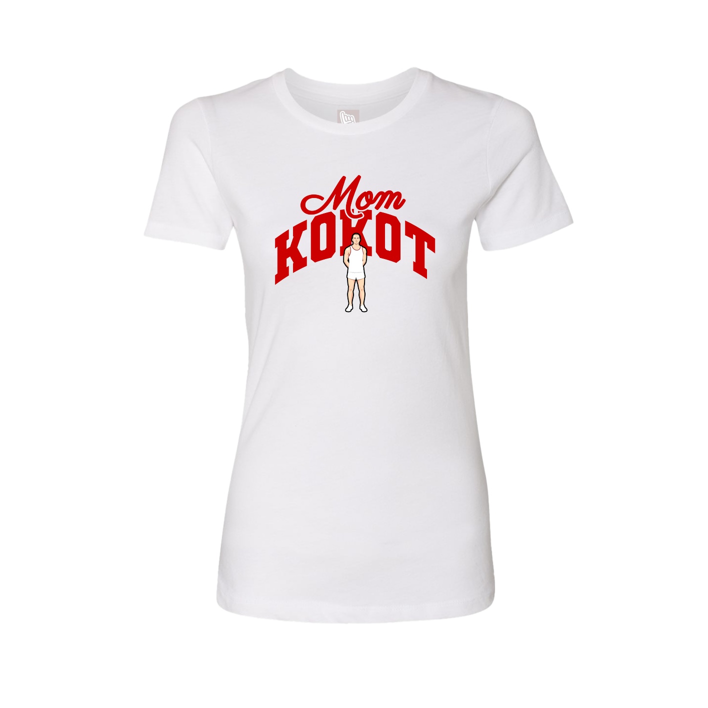Womens Tee — Mothers Day Arch in White