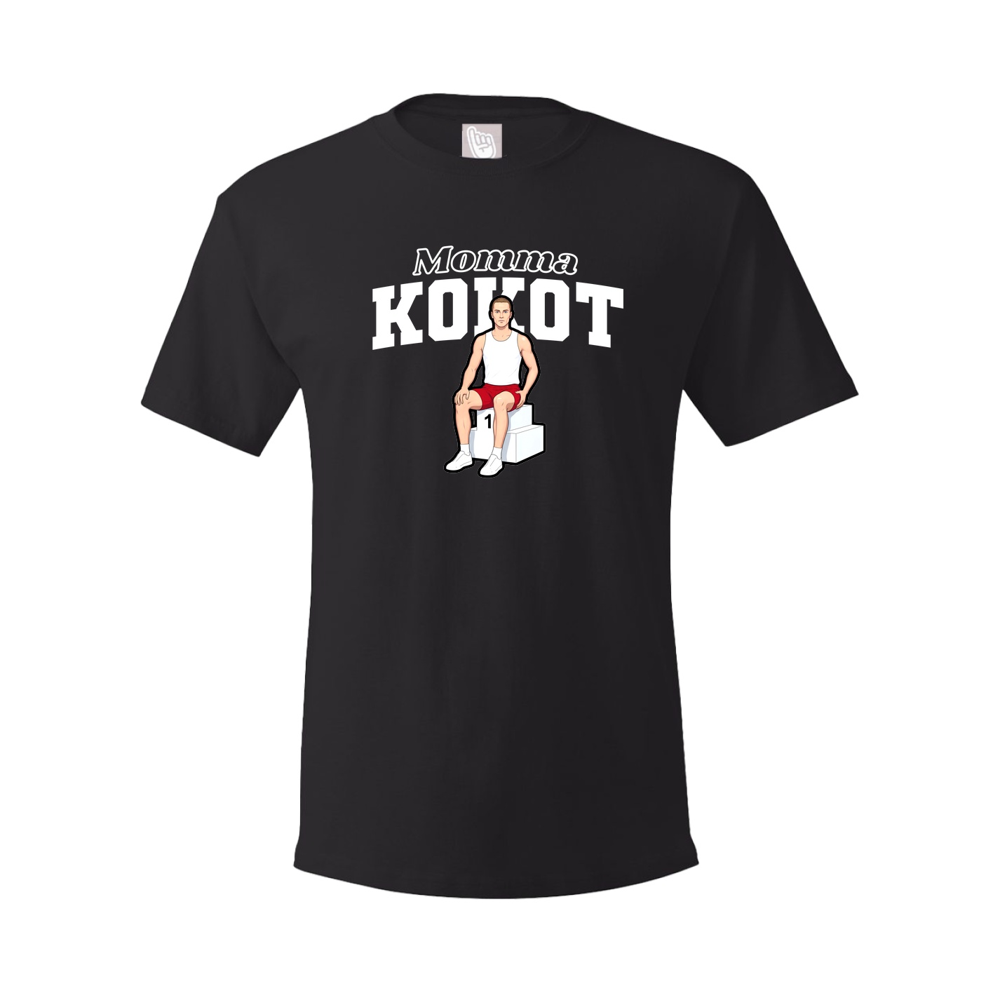 Youth Tee — Mothers Day Block in Black
