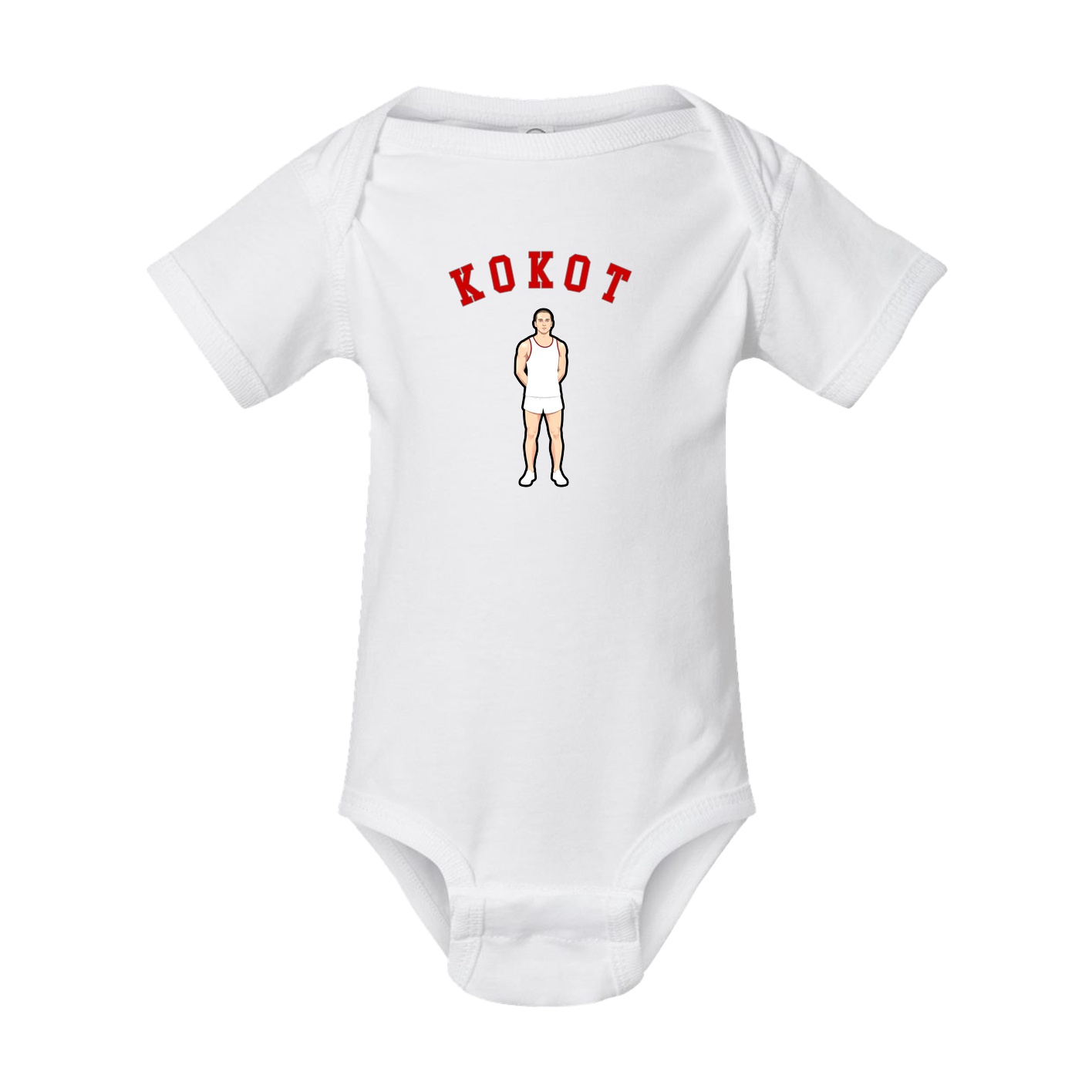 Baby Onesie — Shirsey Arch in White