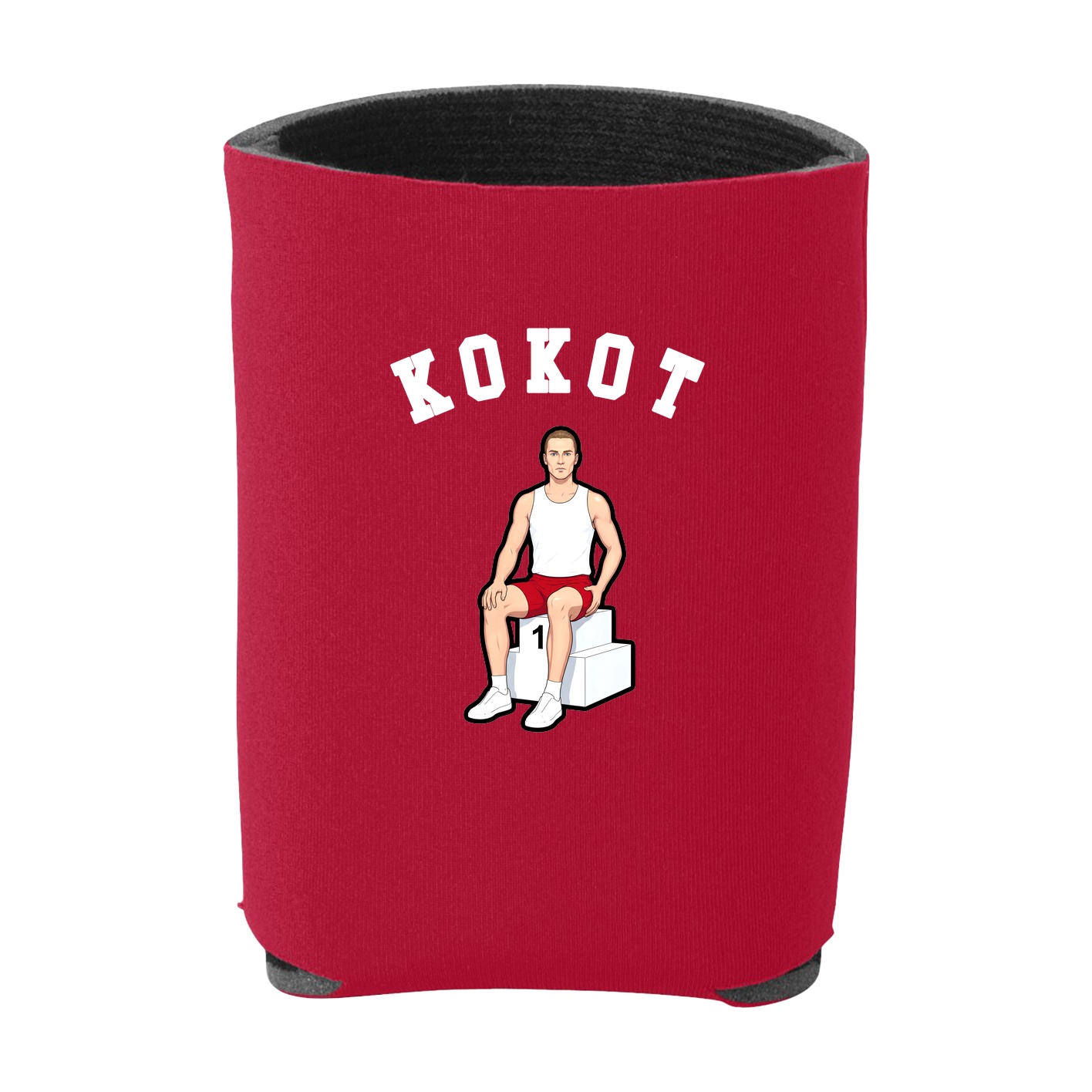 Can Holder — Shirsey Arch in Red