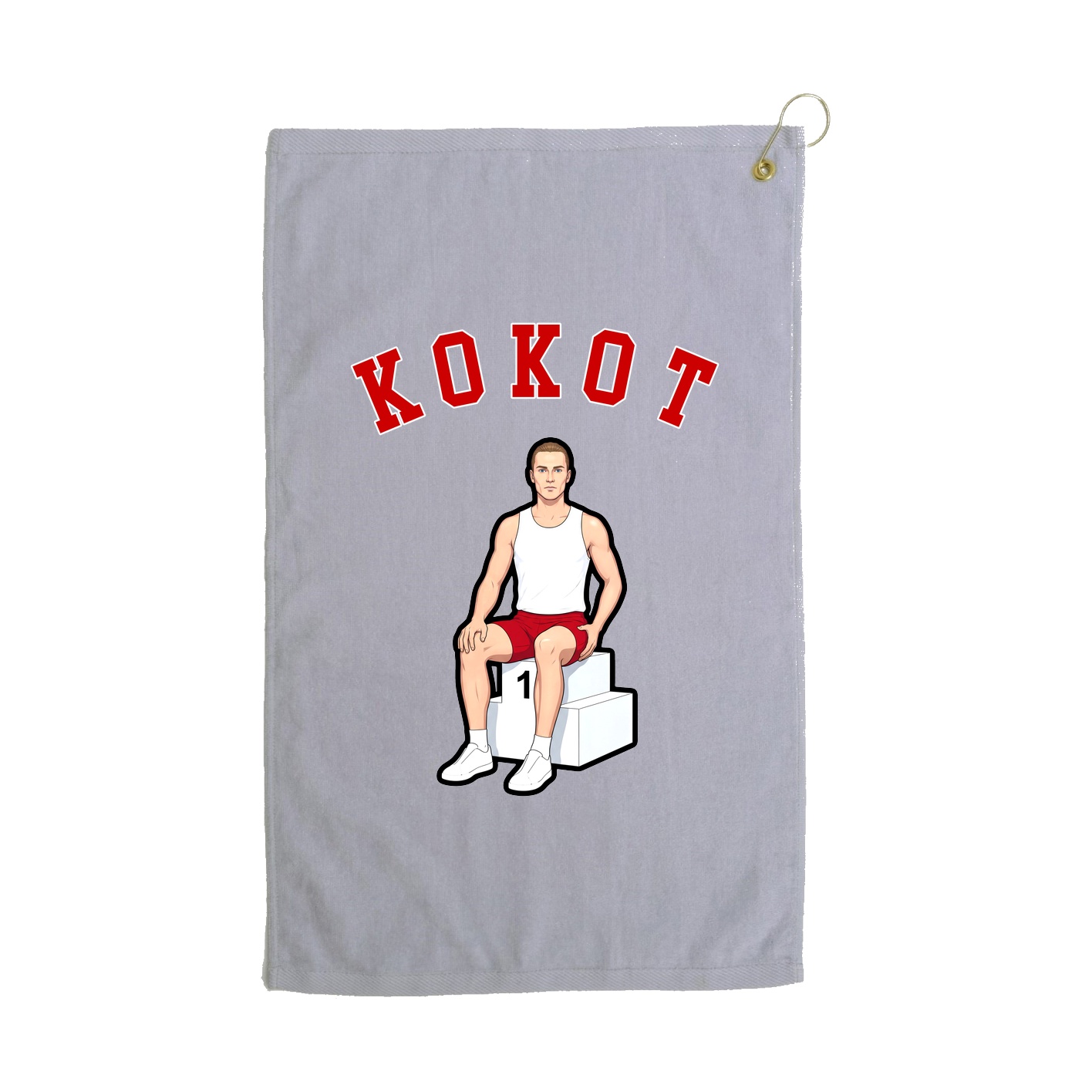 Golf Towel — Shirsey Arch in Grey