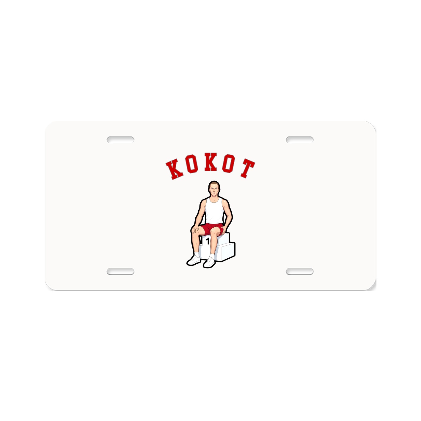 License Plate — Shirsey Arch in Classic