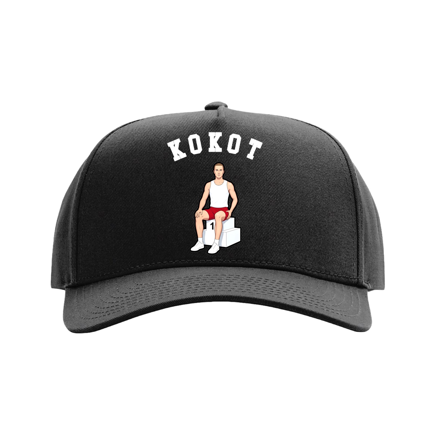 Full Fabric Five-Panel Champ Cap