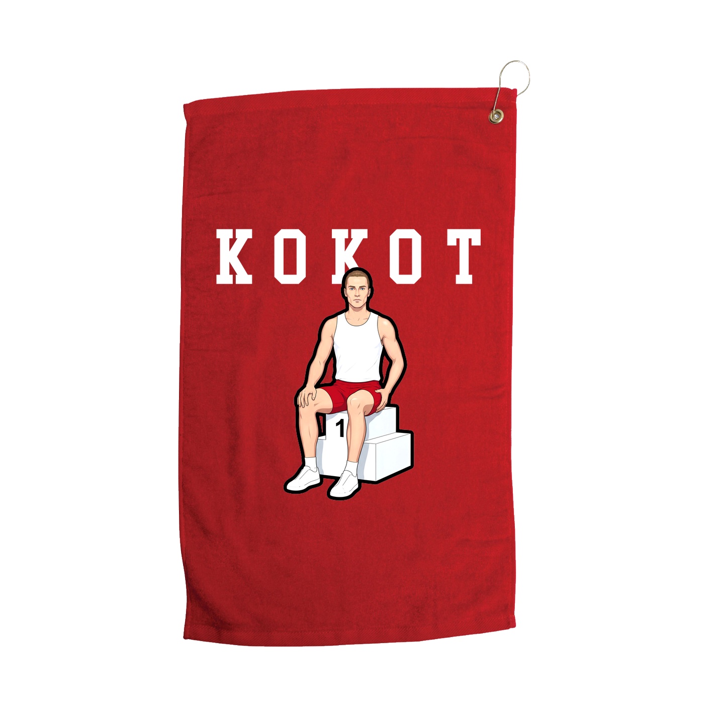 Golf Towel — Shirsey in Red