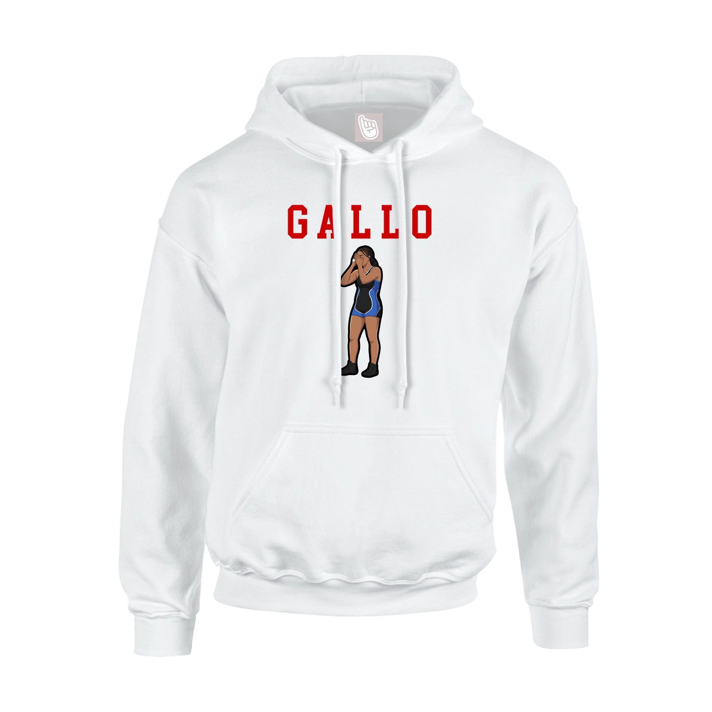 Youth Hoodie — Shirsey in White