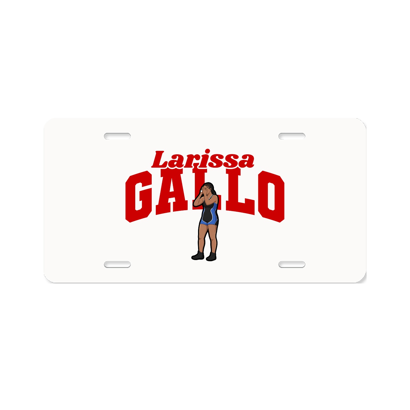 License Plate — Signature Arch in Classic