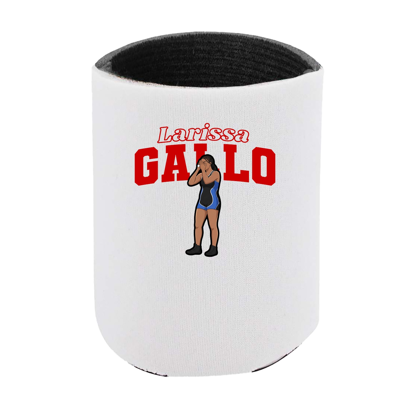 Can Holder — Name Arch in White