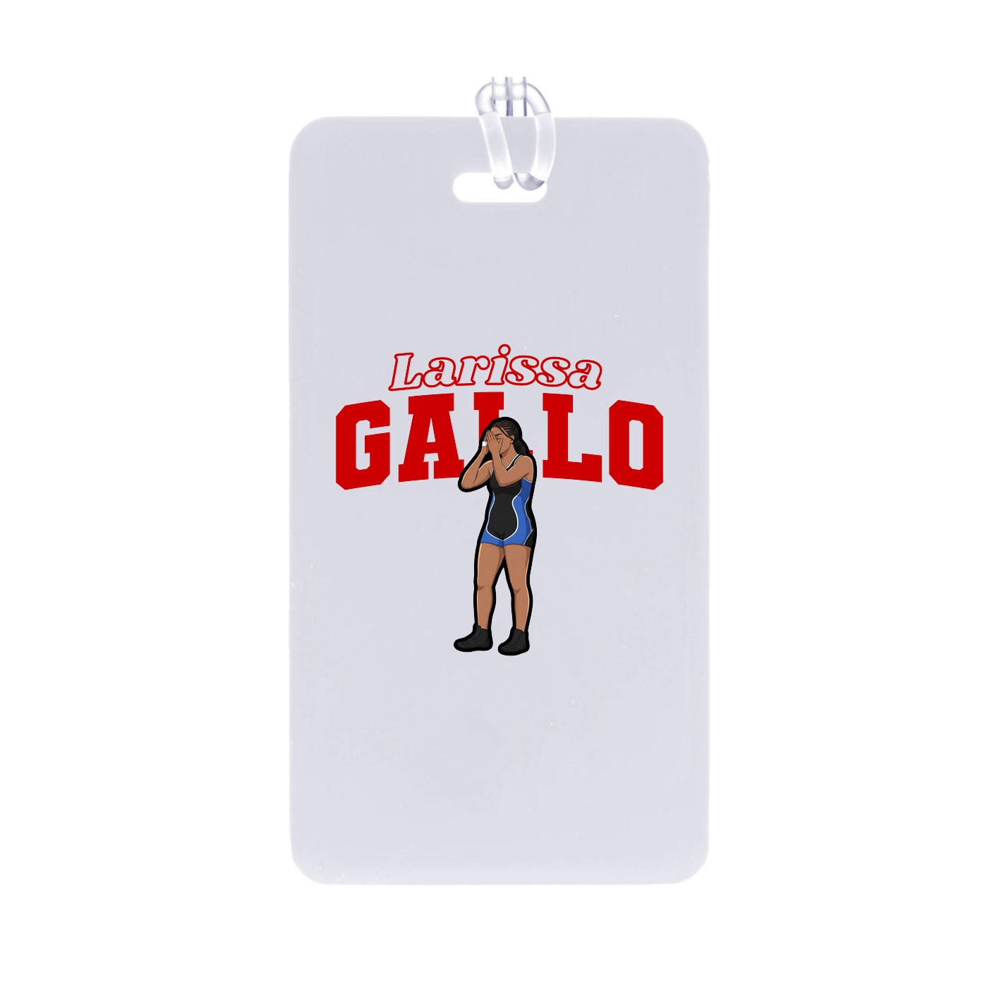 Bag Tag — Name Arch in Classic