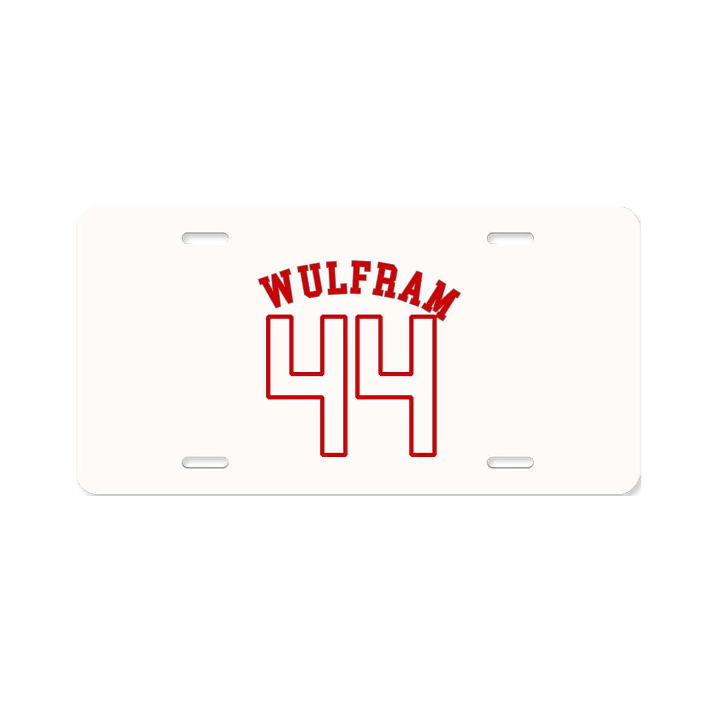 License Plate — Shirsey Arch in Classic