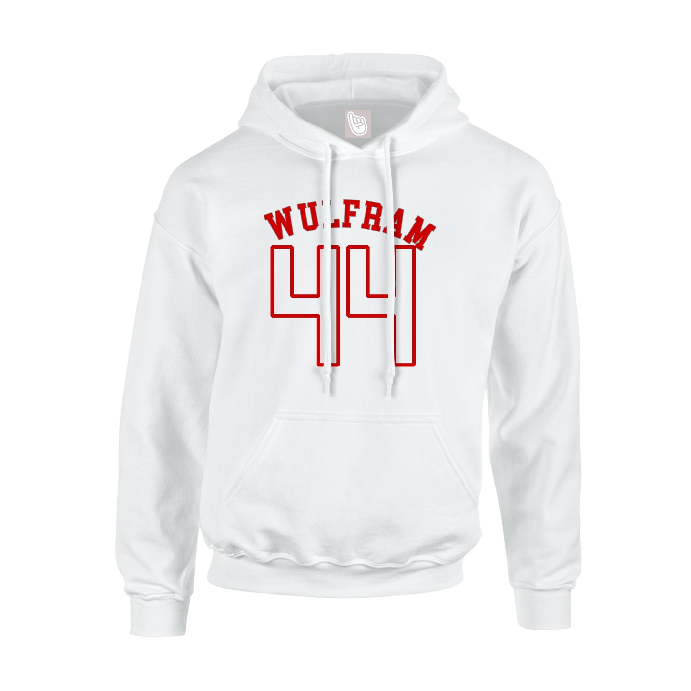 Hoodie — Shirsey Arch in White