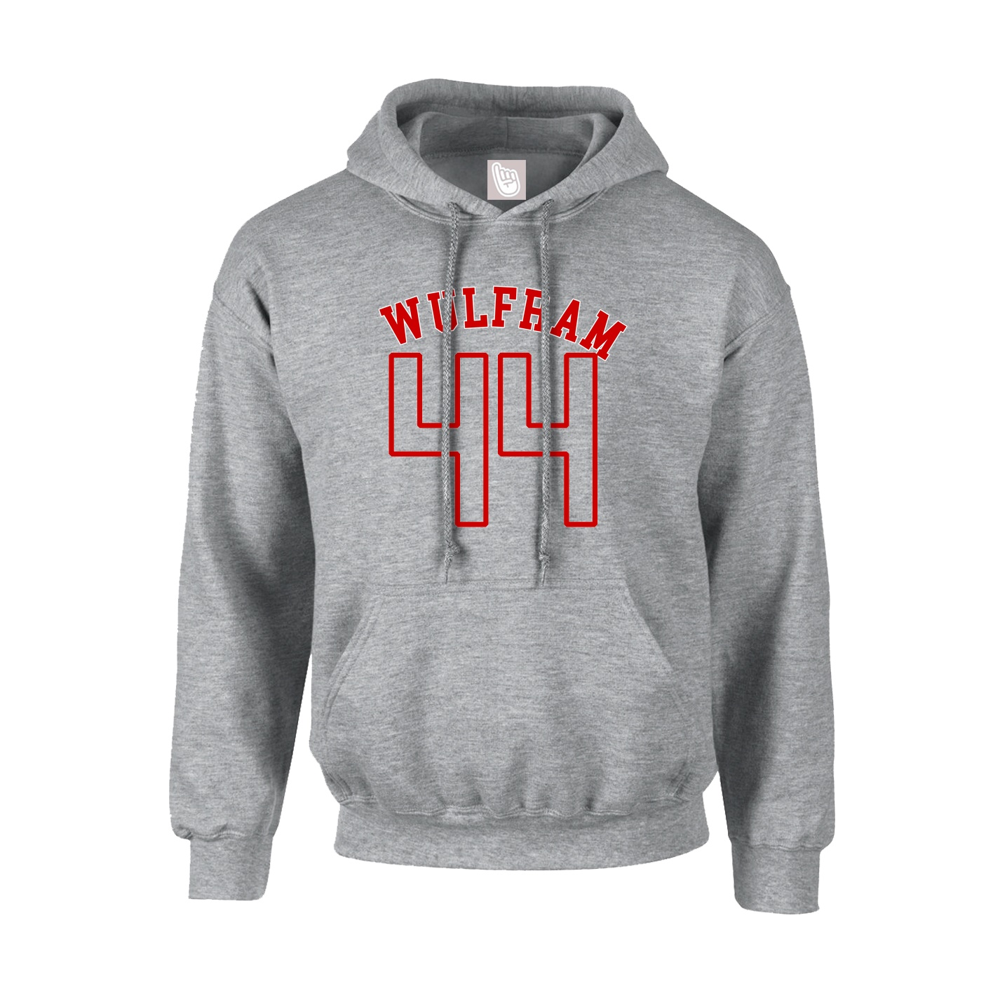 Youth Hoodie — Shirsey Arch in Grey