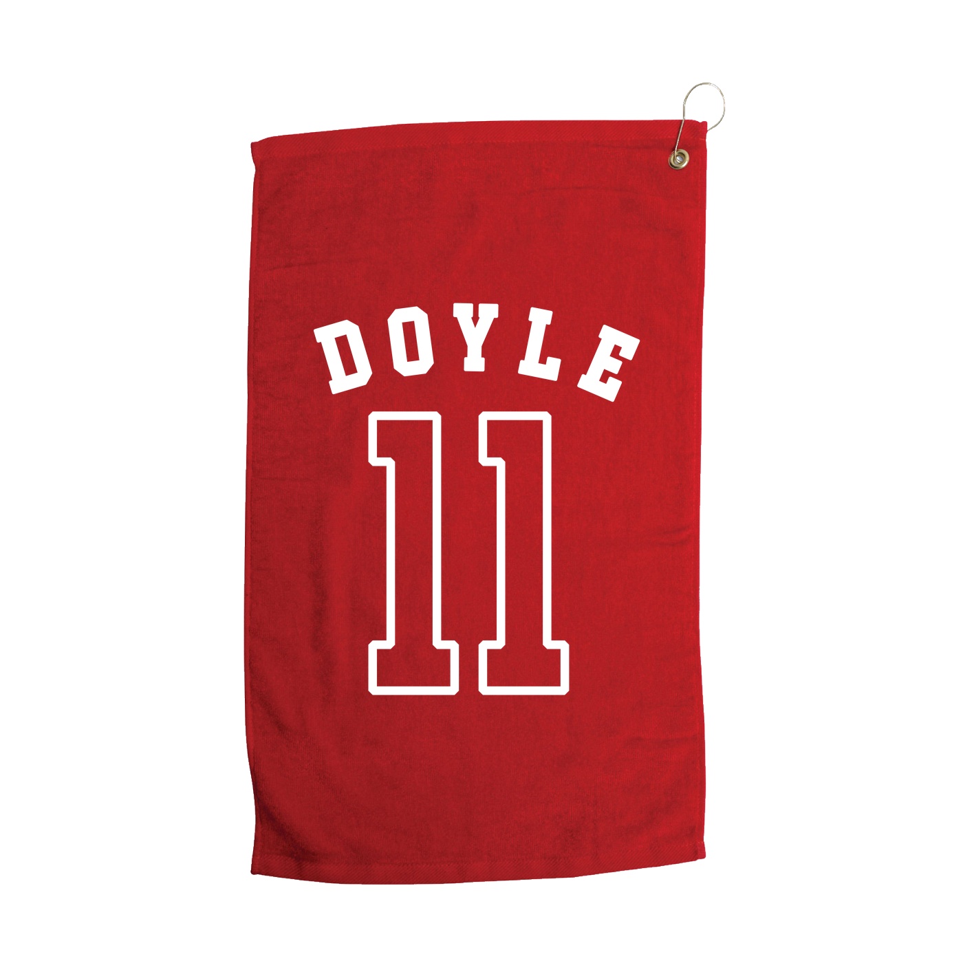 Golf Towel — Shirsey Arch in Red