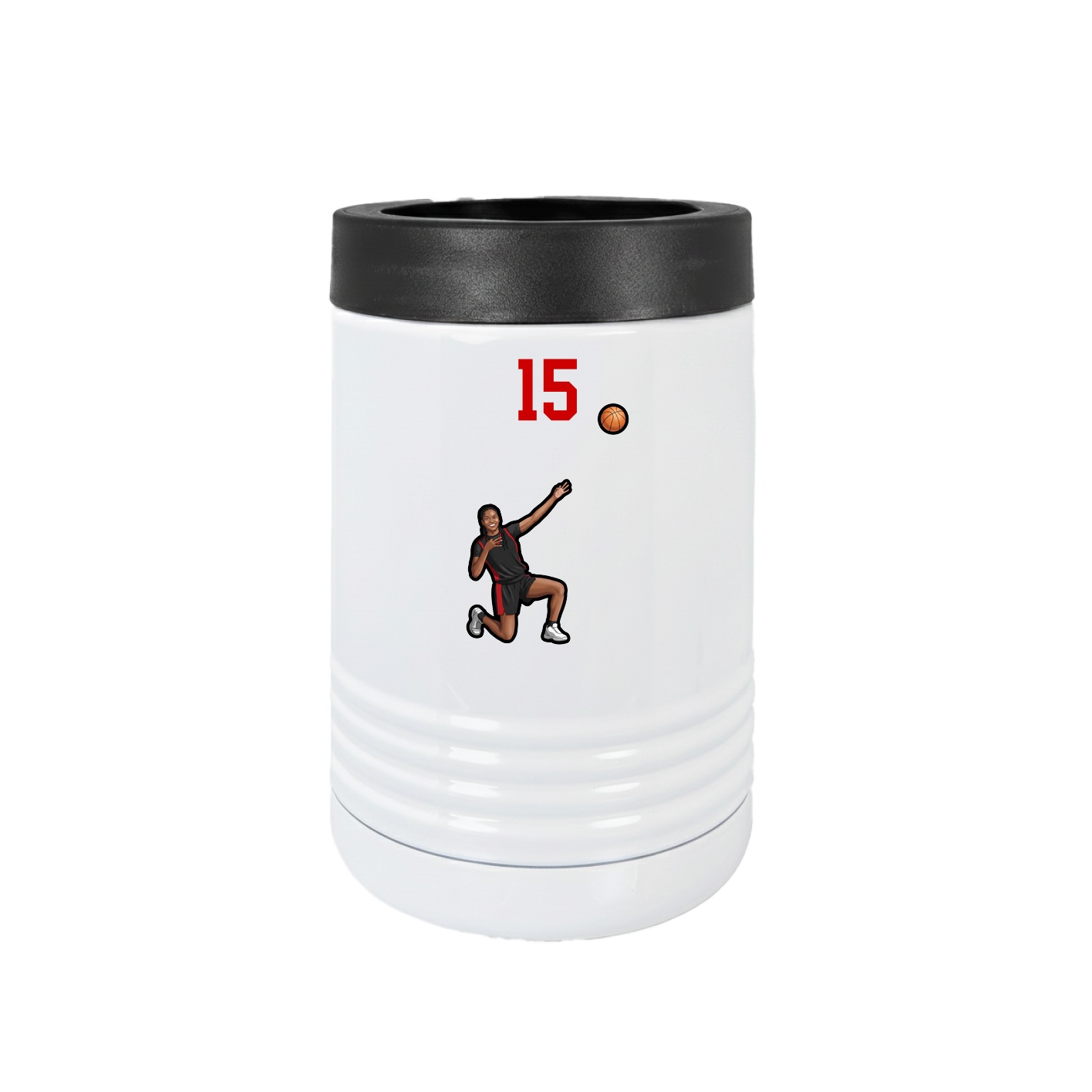 Beverage Holder — Number Top in White