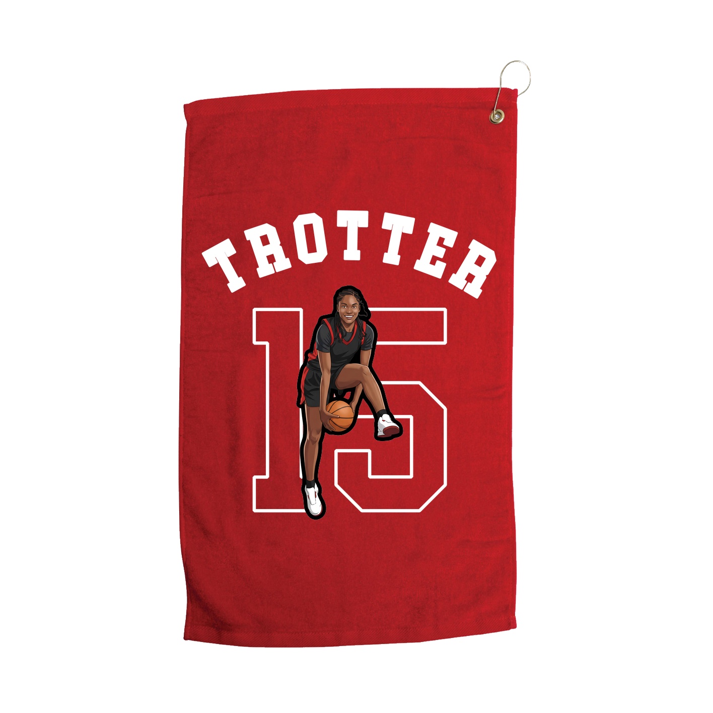 Golf Towel — Shirsey Arch in Red