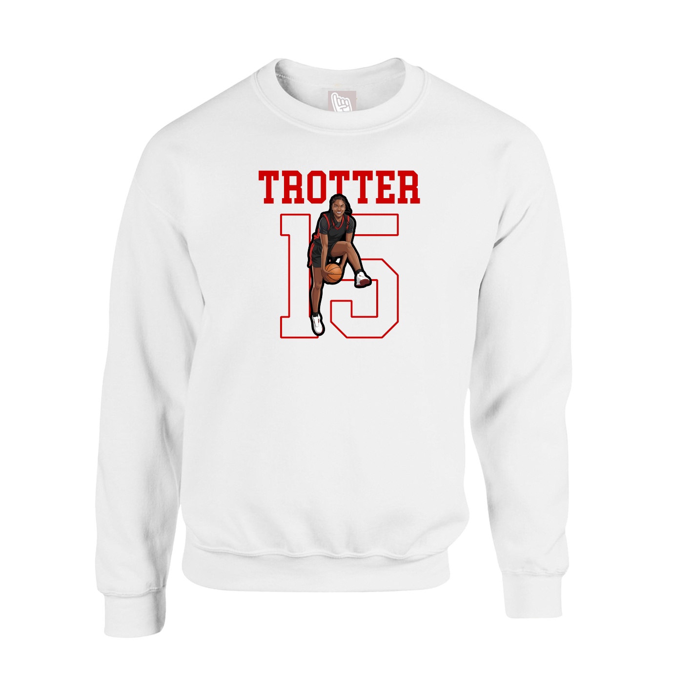 Fleece Crew — Shirsey in White