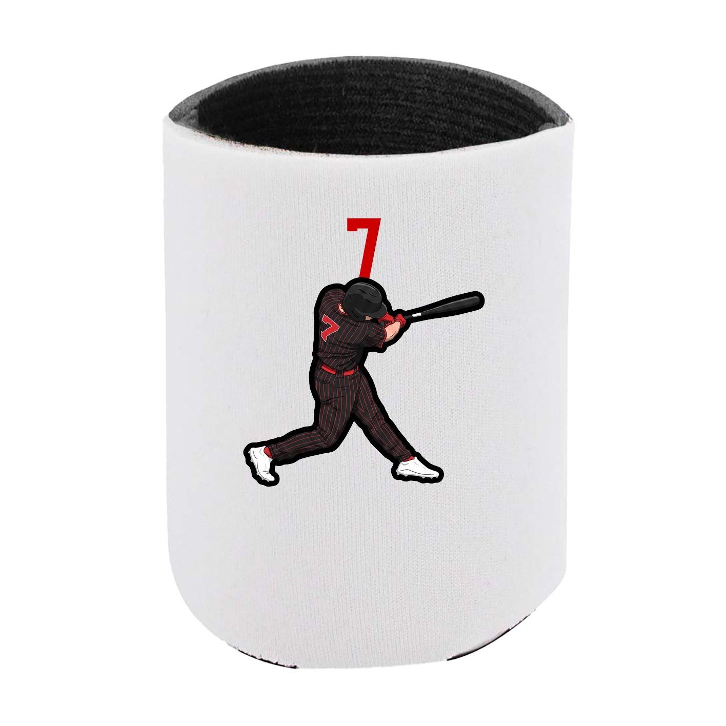 Can Holder — Number Top in White