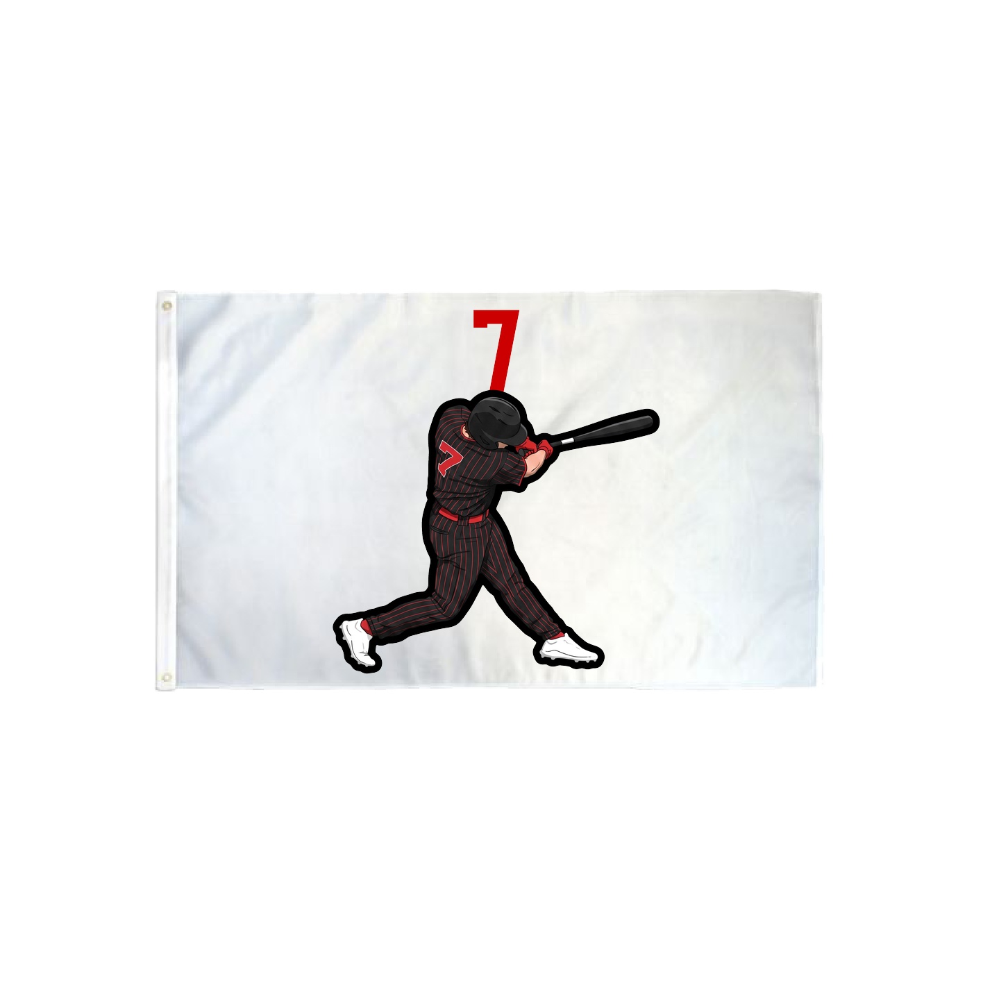3x5 Flag — Number Top in Classic