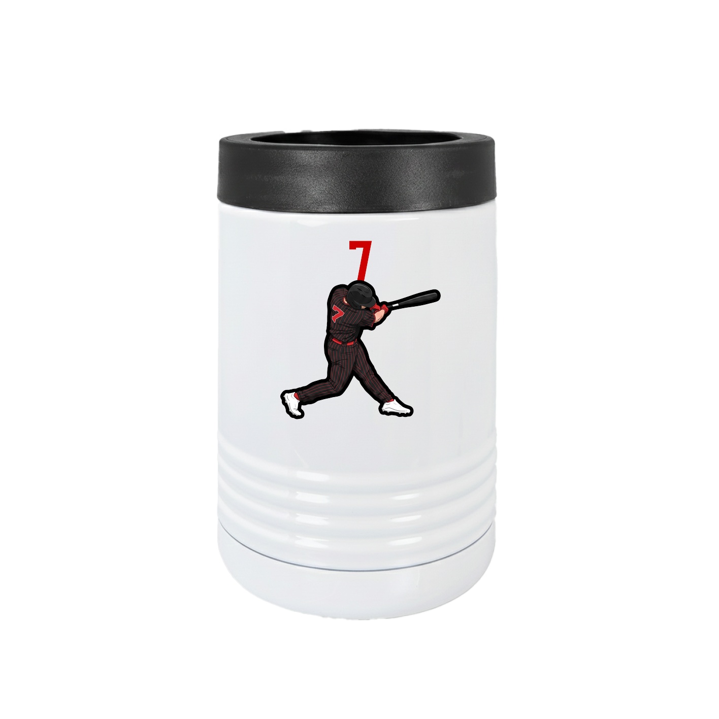 Beverage Holder — Number Top in White