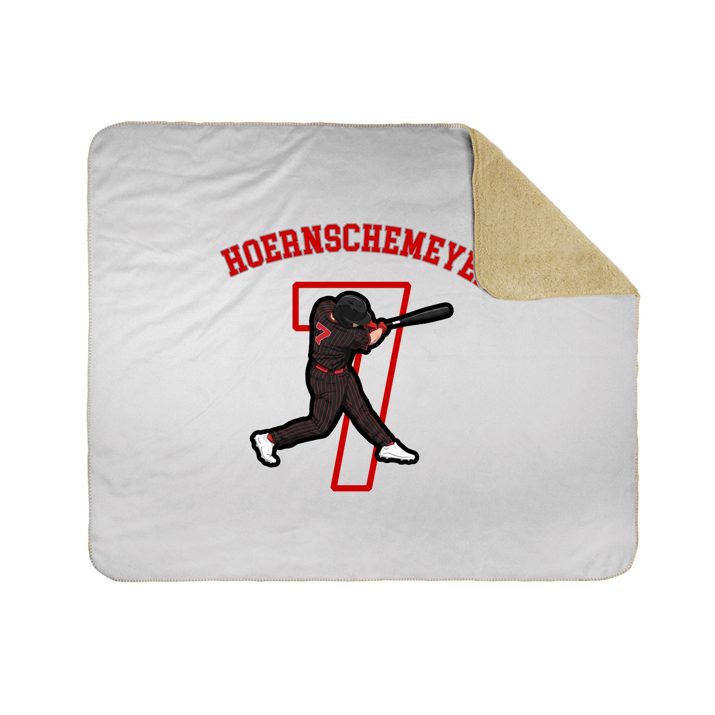 Throw Blanket — Shirsey Arch in White
