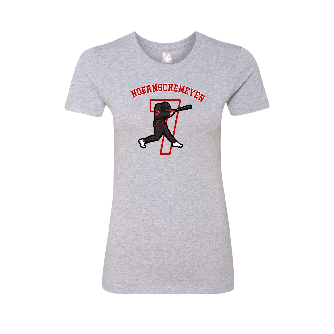 Womens Tee — Shirsey Arch in Grey